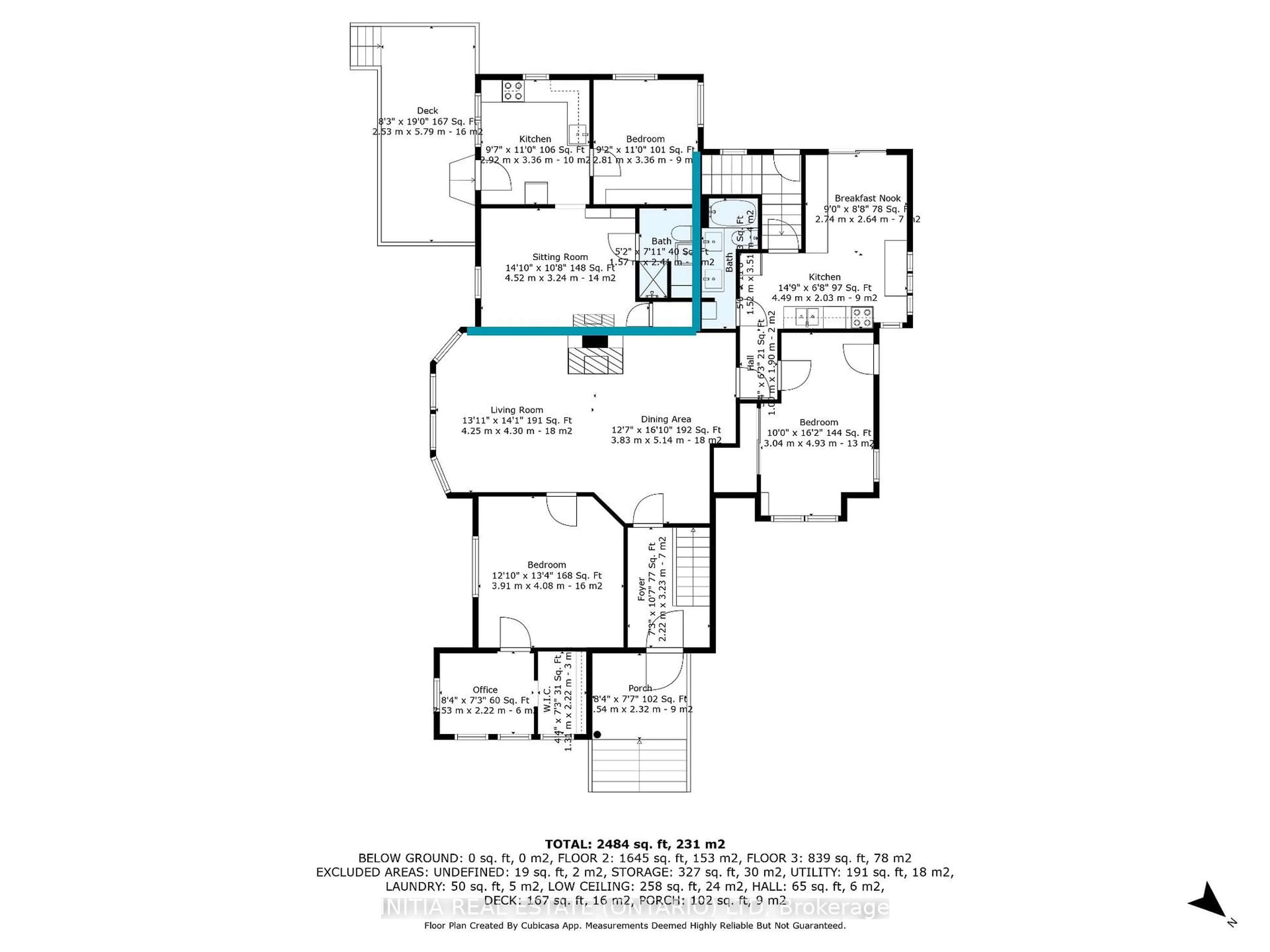 Floor plan for 88 Lacroix St, Chatham-Kent Ontario N7M 2T6