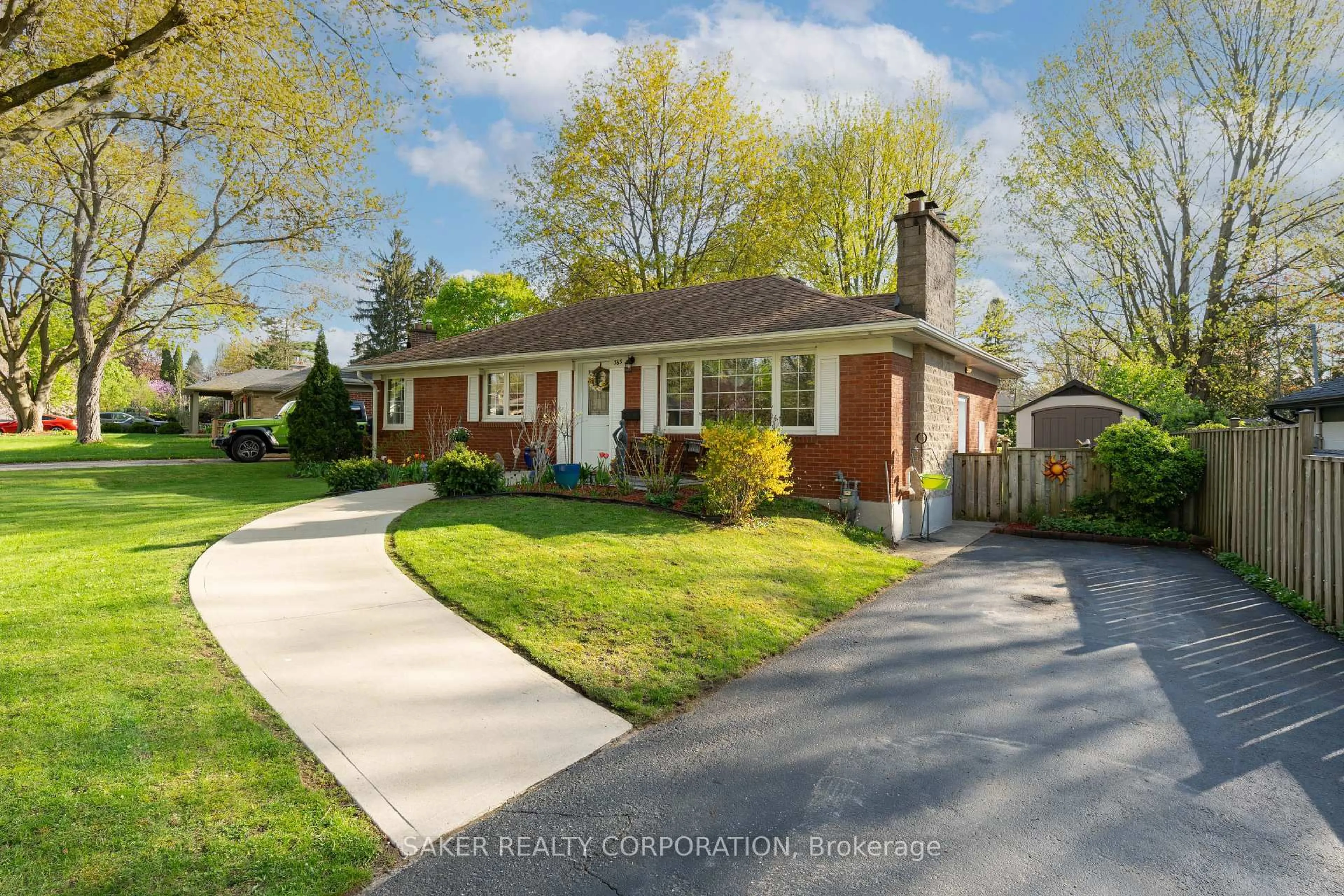 Home with brick exterior material, street for 363 Glenrose Dr, London South Ontario N6K 2B1