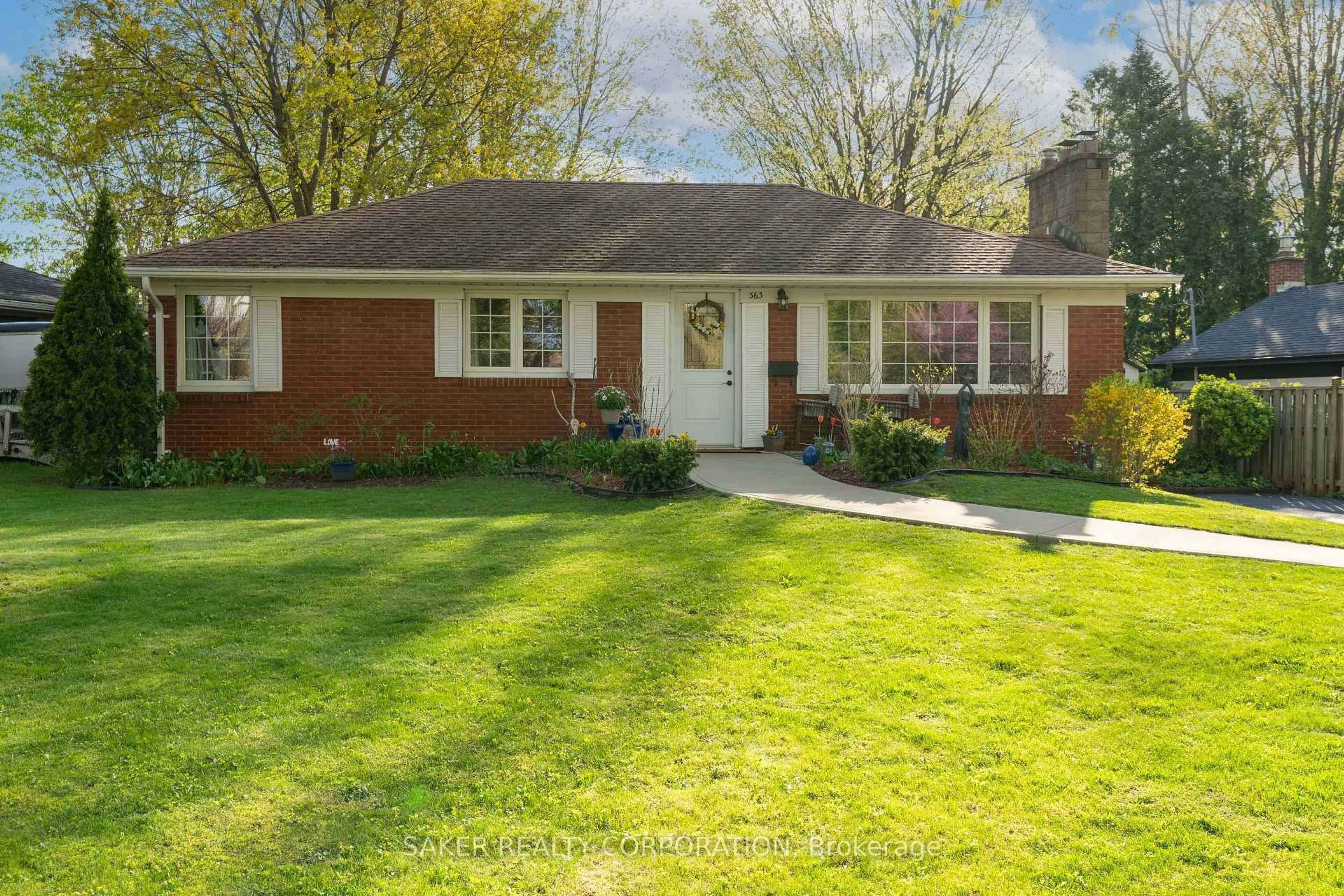 Home with brick exterior material, street for 363 Glenrose Dr, London South Ontario N6K 2B1