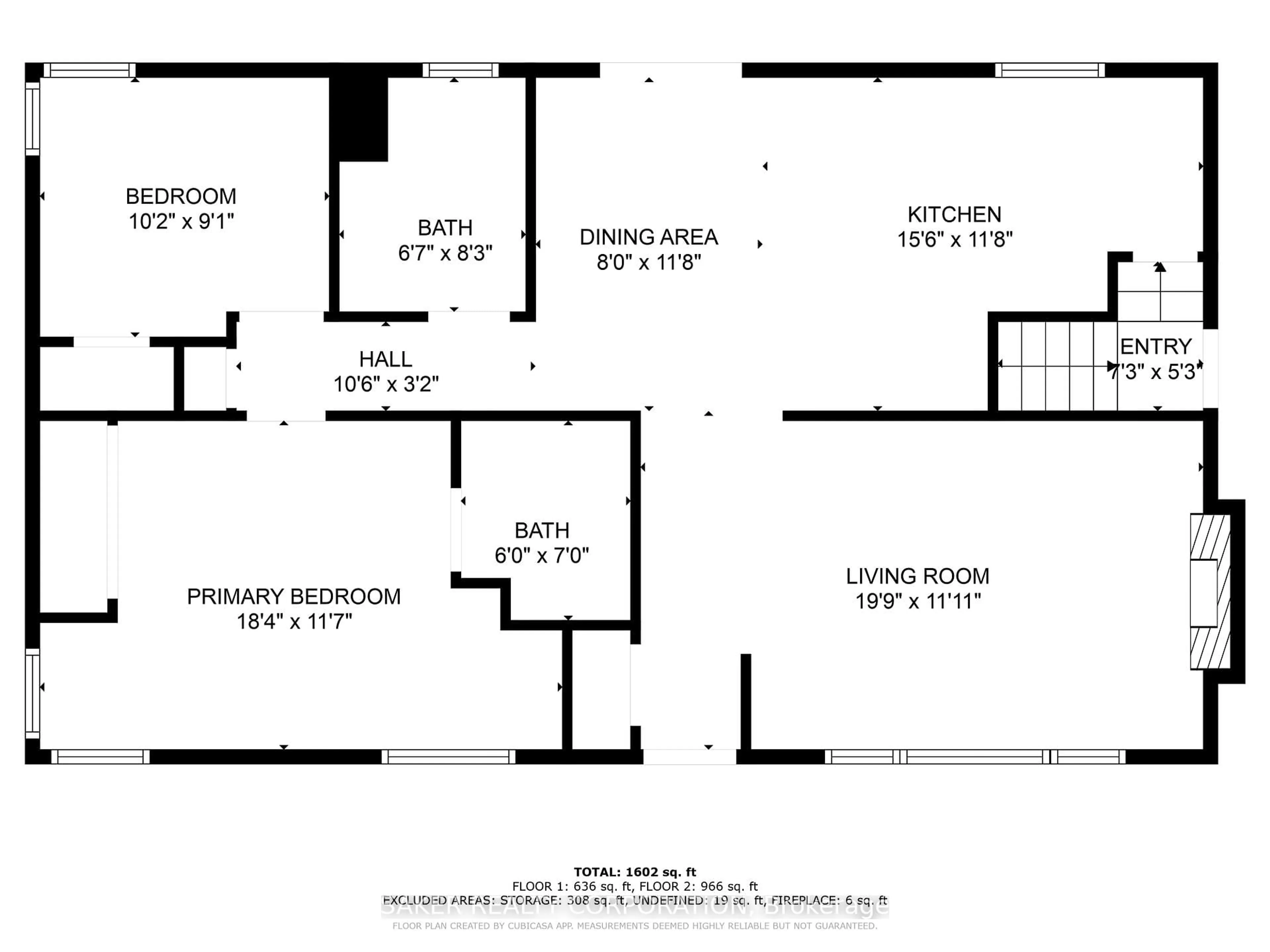 Floor plan for 363 Glenrose Dr, London South Ontario N6K 2B1