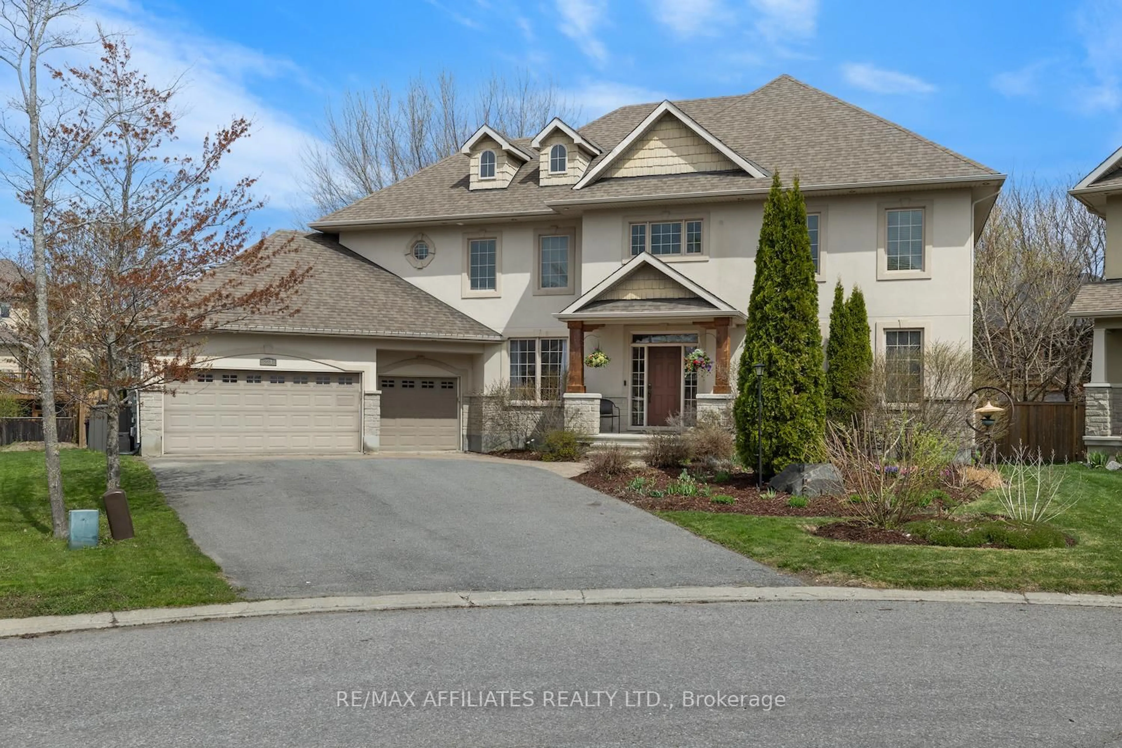 Home with brick exterior material, street for 221 Jensen Crt, Carp Ontario K0A 1L0