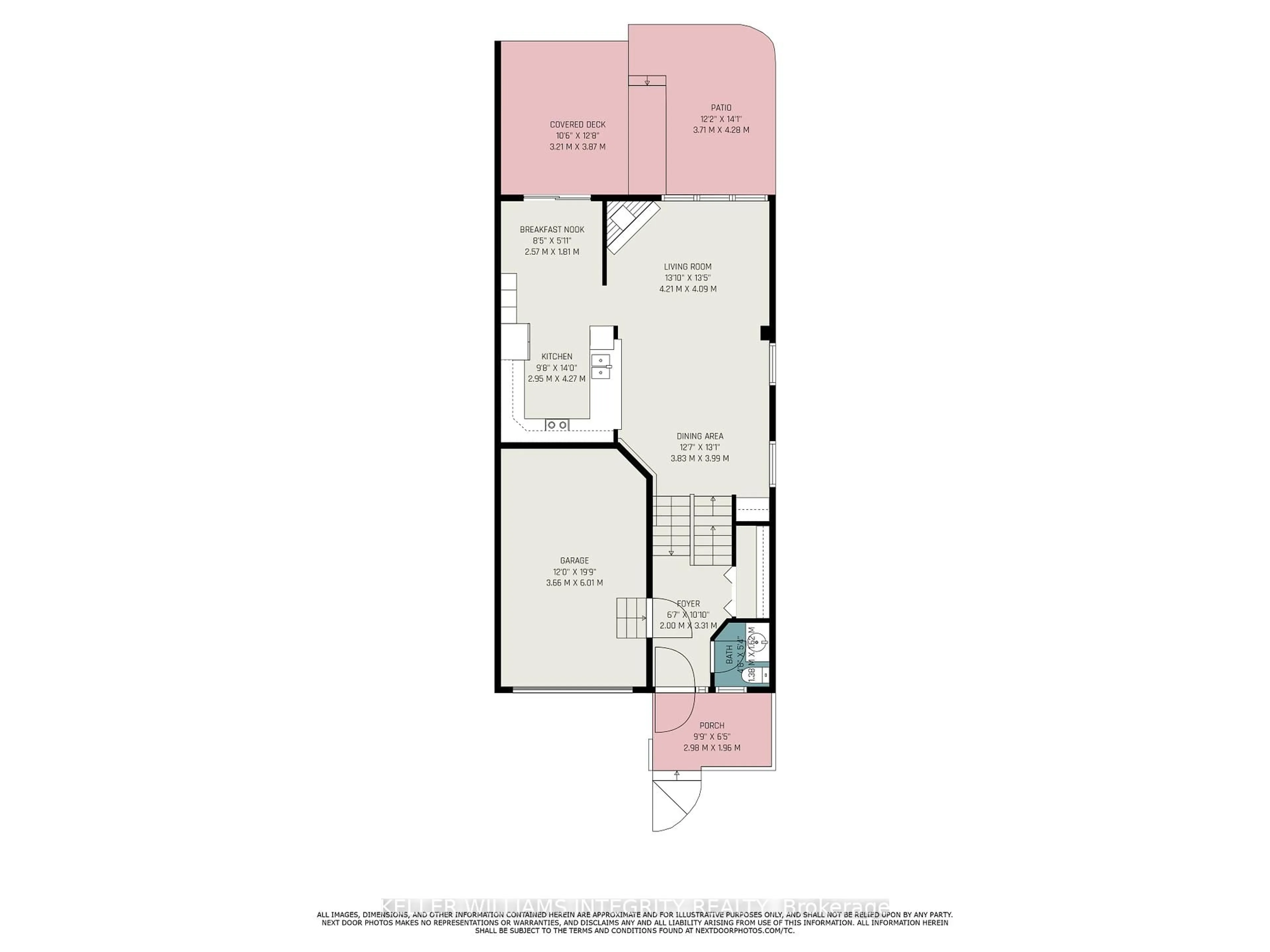 Floor plan for 57 Village Walk Private, Manotick Ontario K4M 1L1