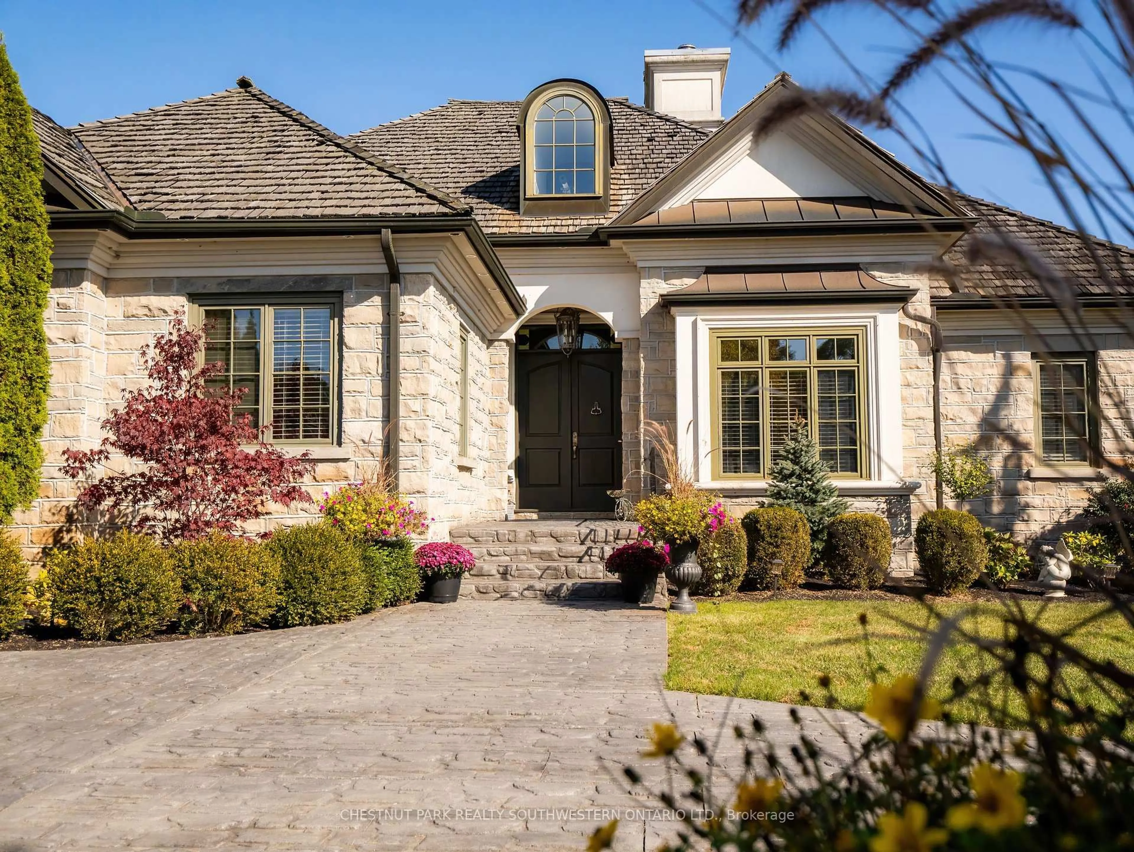 Home with brick exterior material, street for 7262 Sideroad 15 N/A, Mapleton Ontario N0G 2K0
