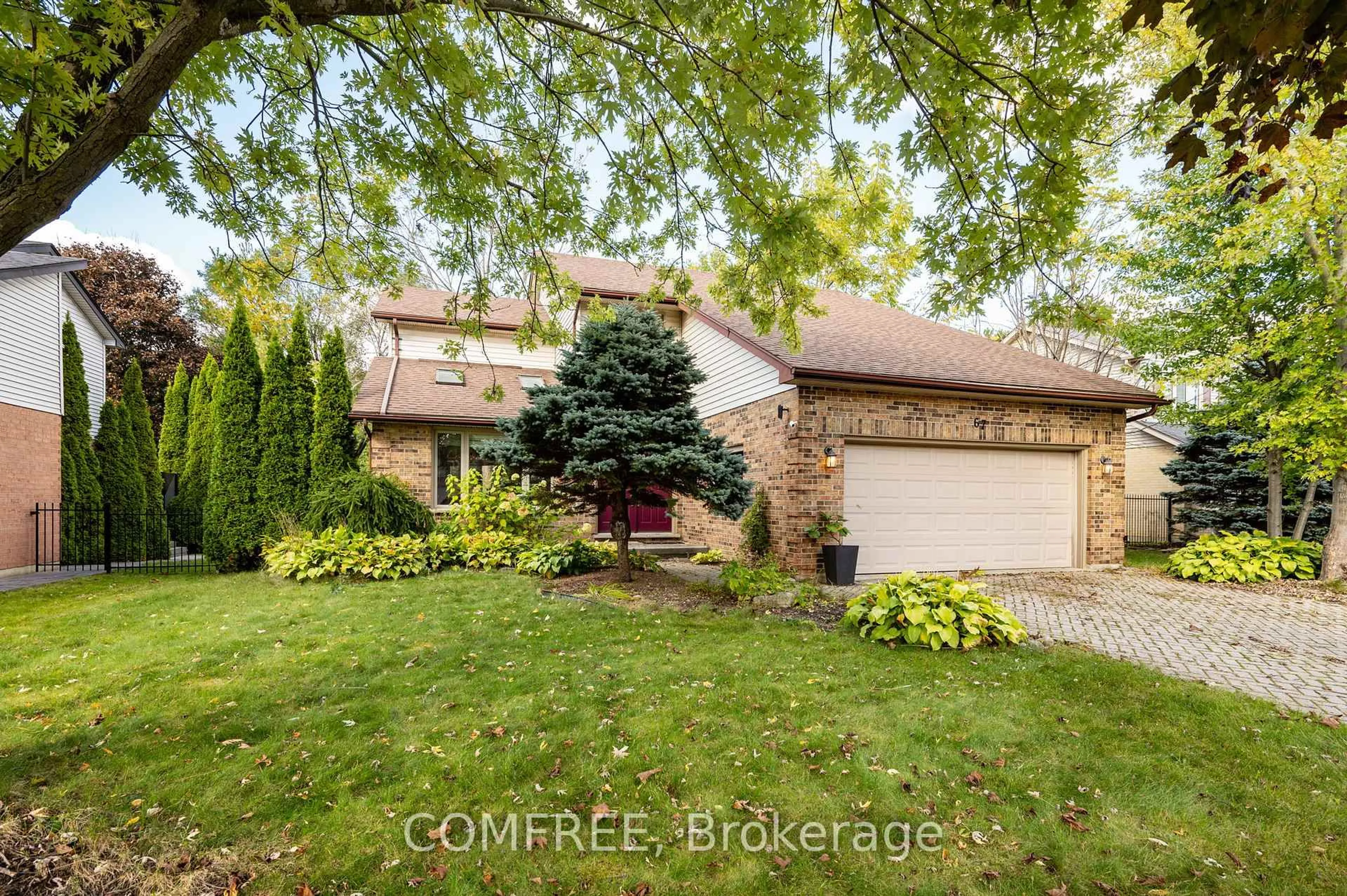 Home with brick exterior material, street for 67 Robinson Lane, London North Ontario N5X 3V4