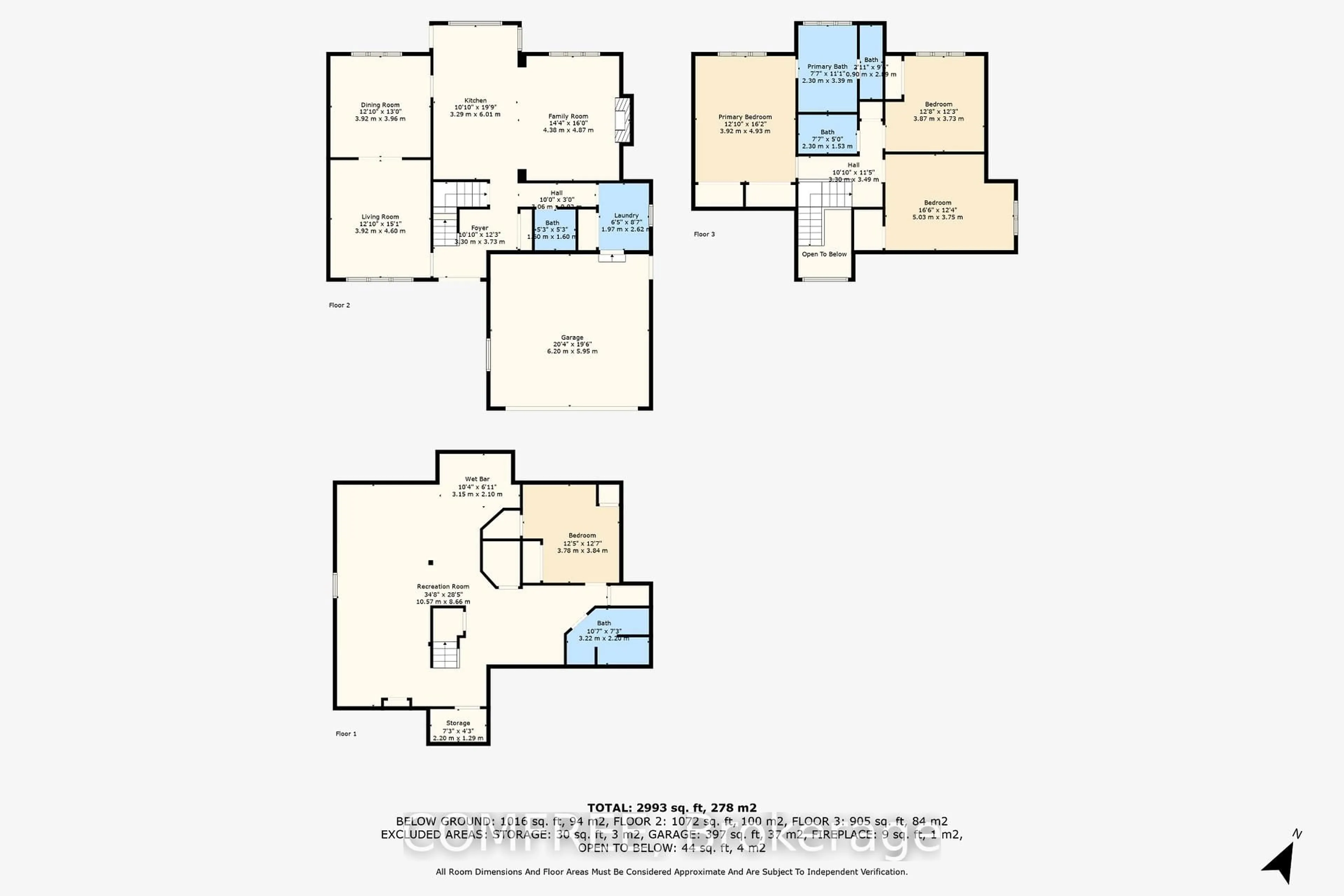 Floor plan for 67 Robinson Lane, London North Ontario N5X 3V4