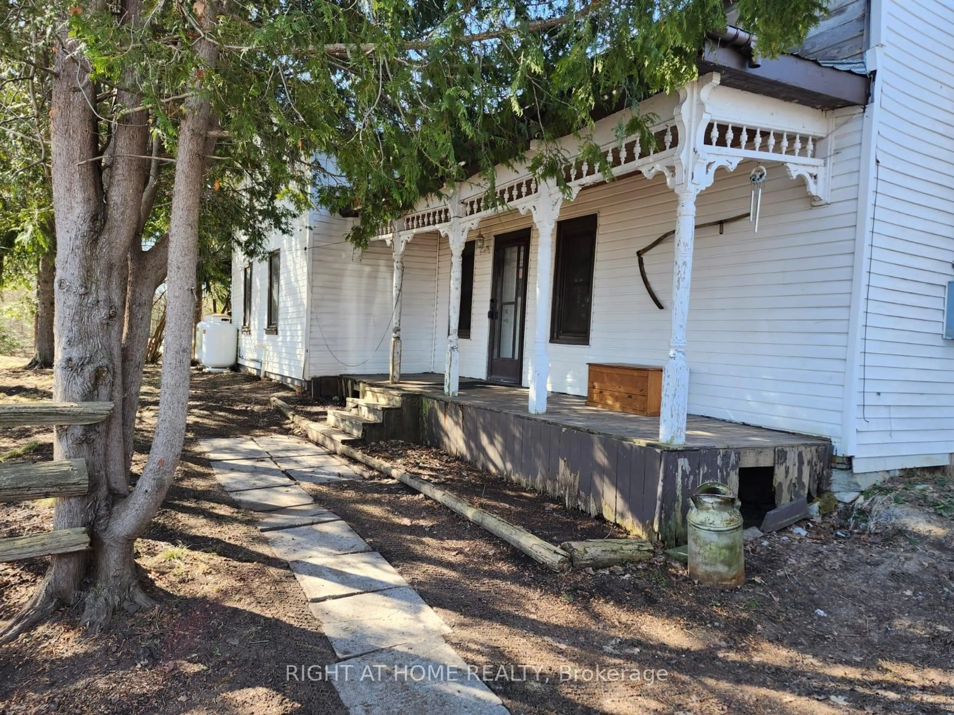 A pic from outside/outdoor area/front of a property/back of a property/a pic from drone, street for 297 Power Rd, Shannonville Ontario K0K 3A0