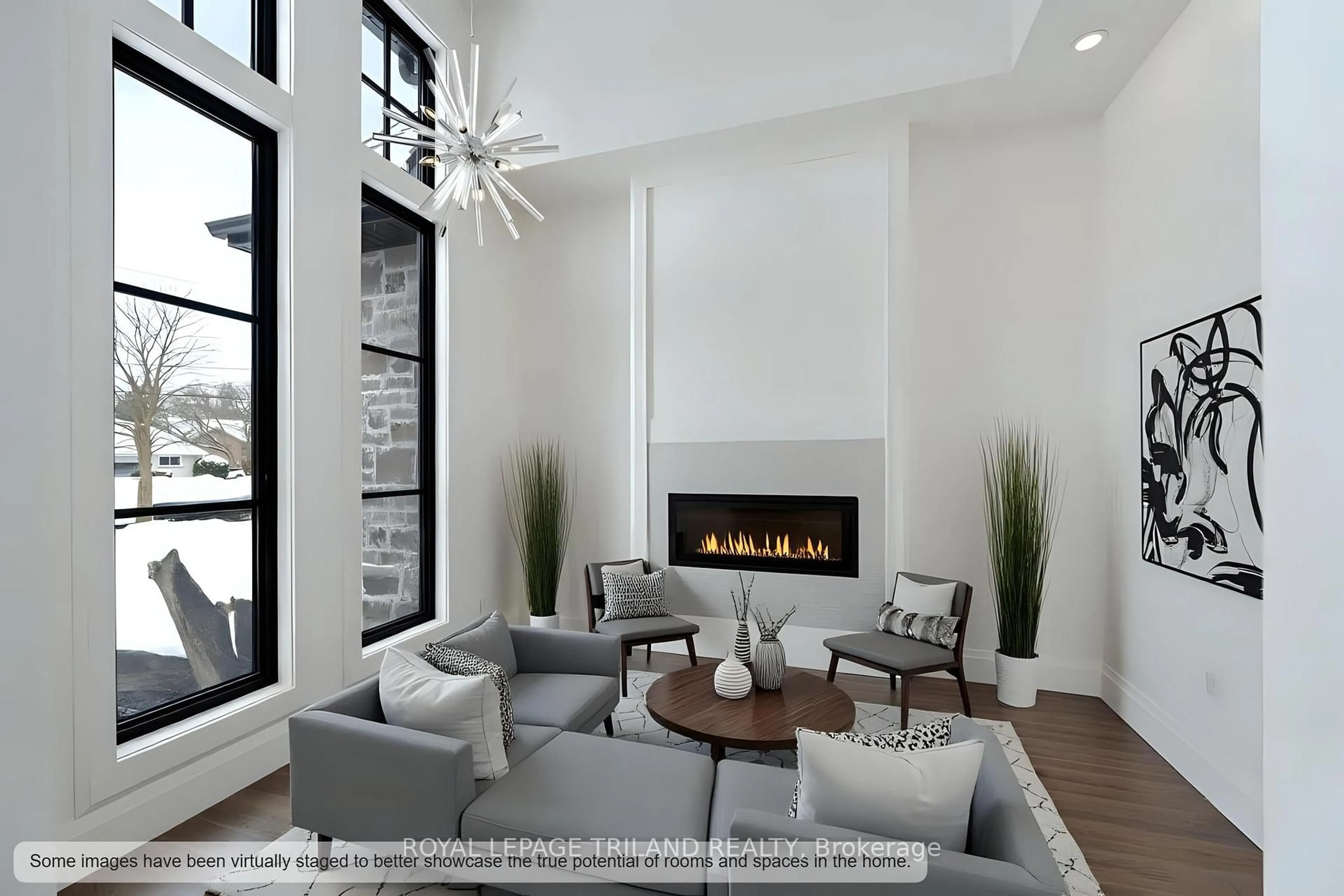 Living room with furniture, unknown for 30 Gill Rd, Lambton Shores Ontario N0M 1T0