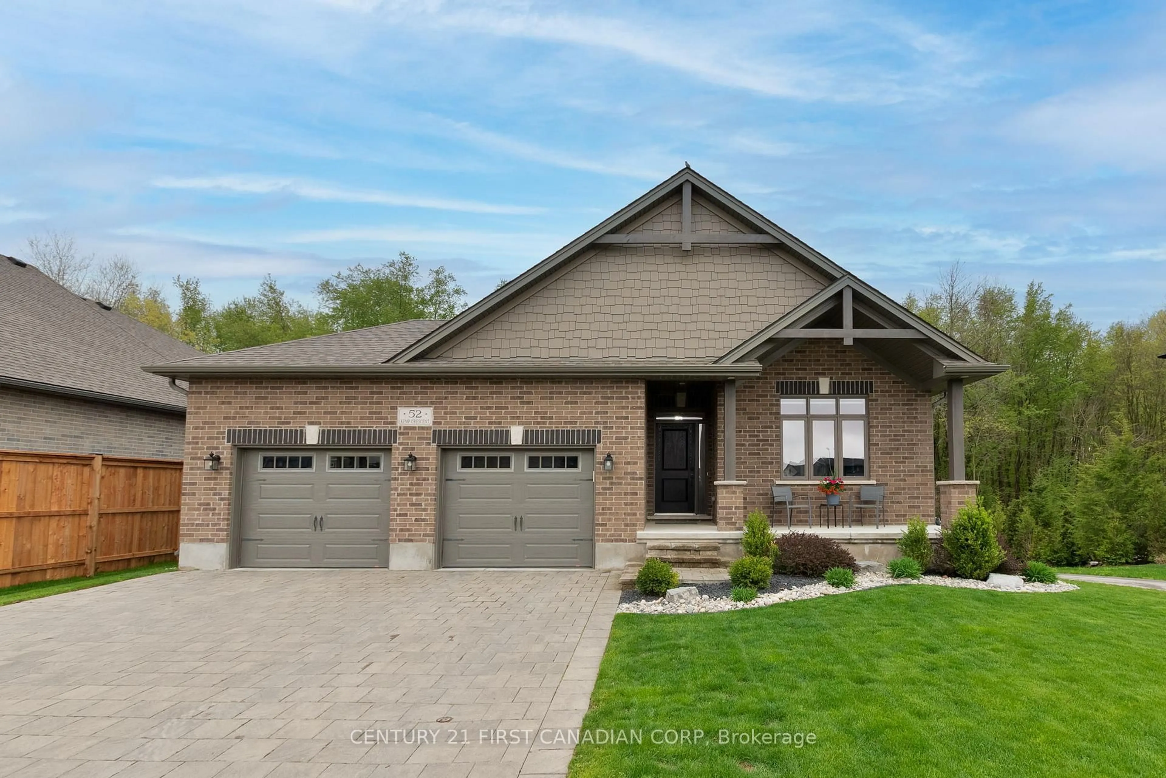 Home with brick exterior material, street for 52 Kemp Cres, Strathroy-Caradoc Ontario N7G 0G3