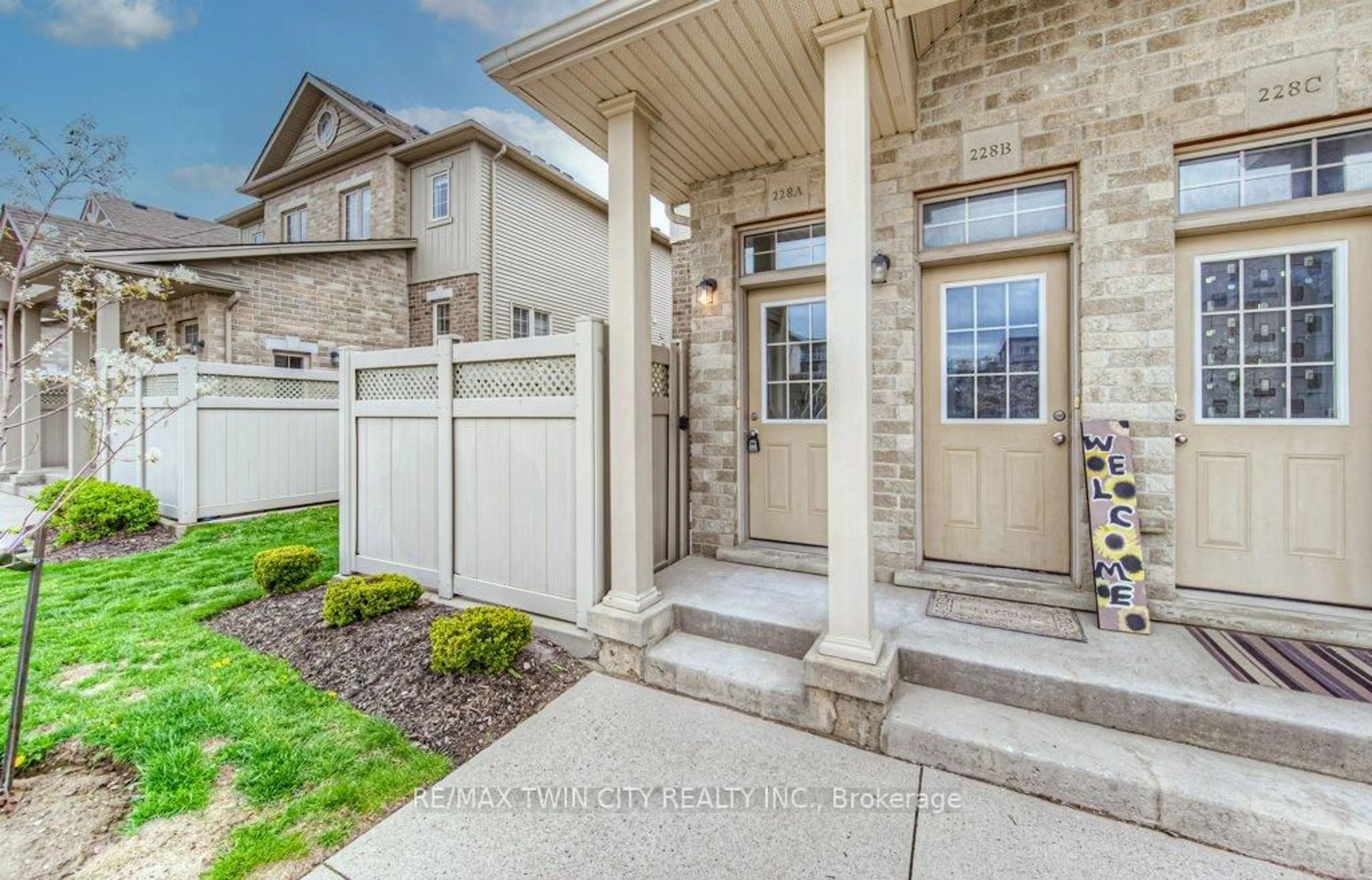 Home with brick exterior material, street for 228 Jessica Cres #A, Kitchener Ontario N2R 0C5