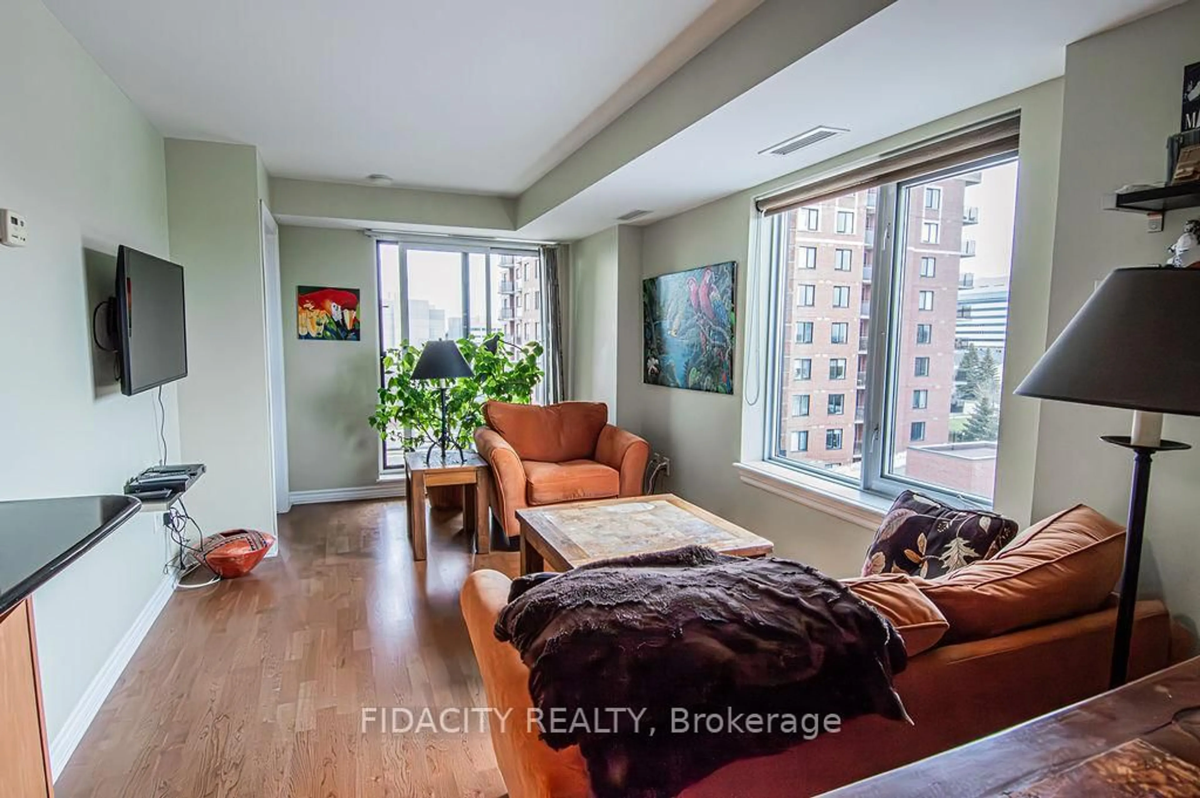 Living room with furniture, unknown for 314 Central Park Dr #601, Ottawa Ontario K2C 0R2