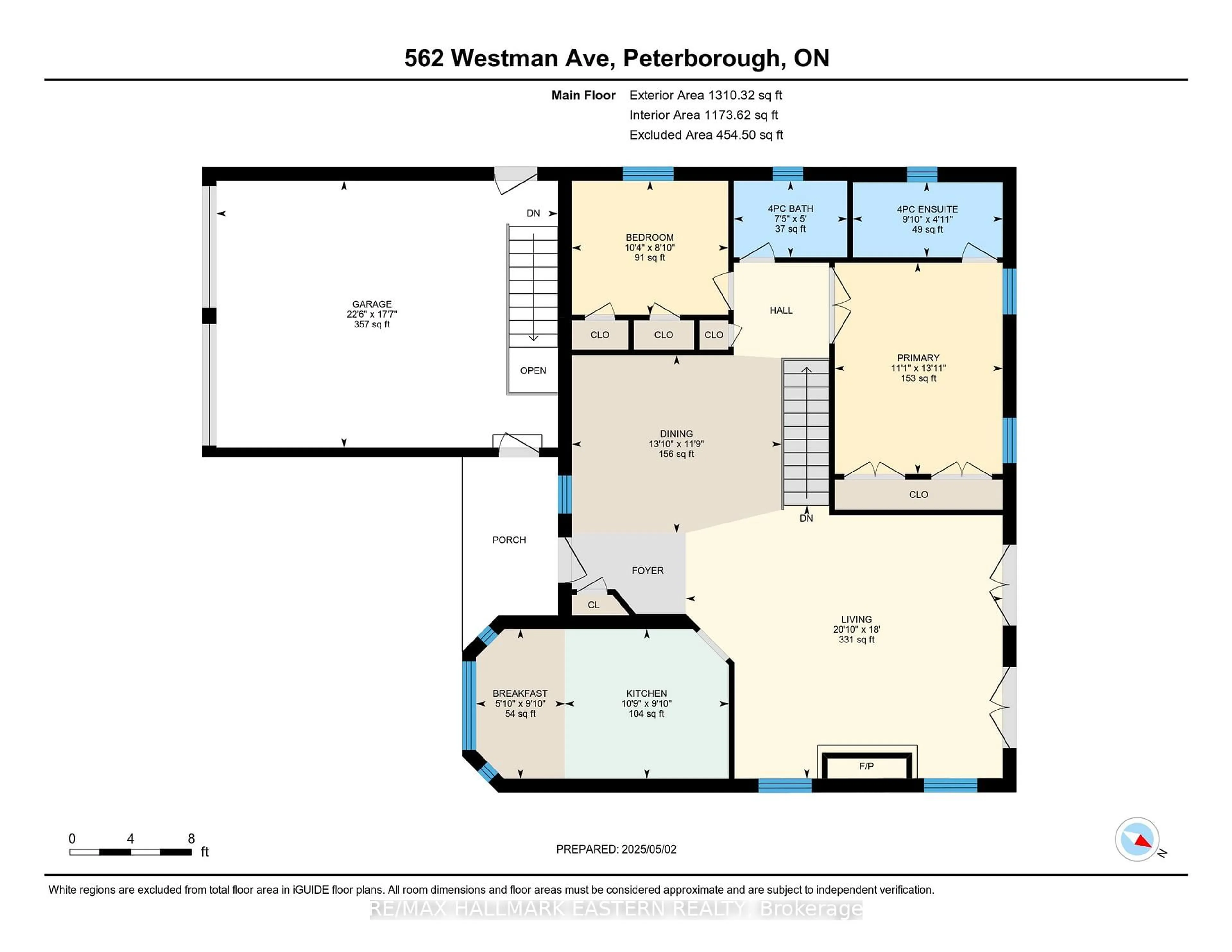 Floor plan for 562 Westman Ave, Peterborough West Ontario K9K 2H3