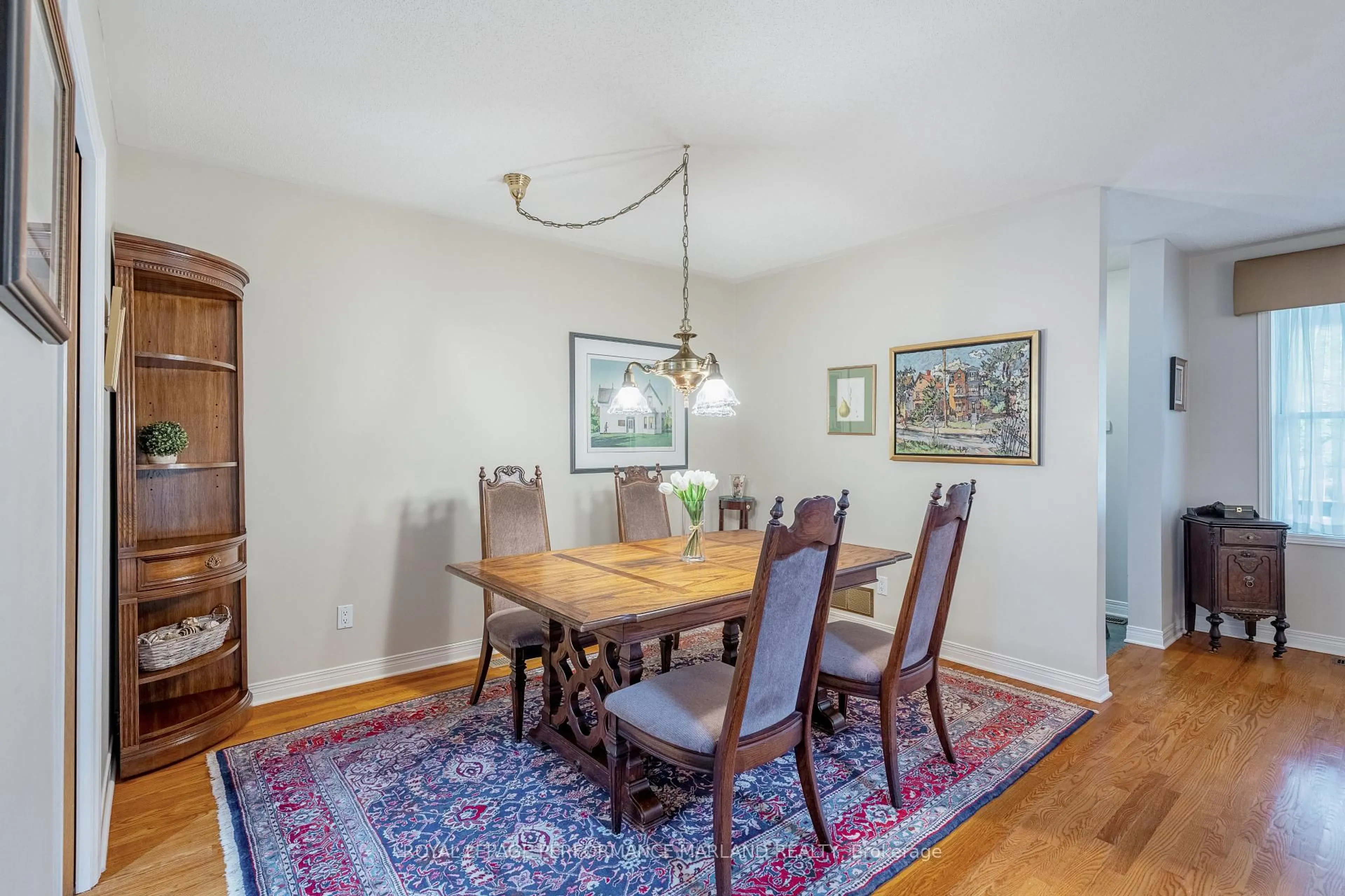 Dining room, wood/laminate floor for 1 Windsor Ave, Ottawa Ontario K1S 0W3