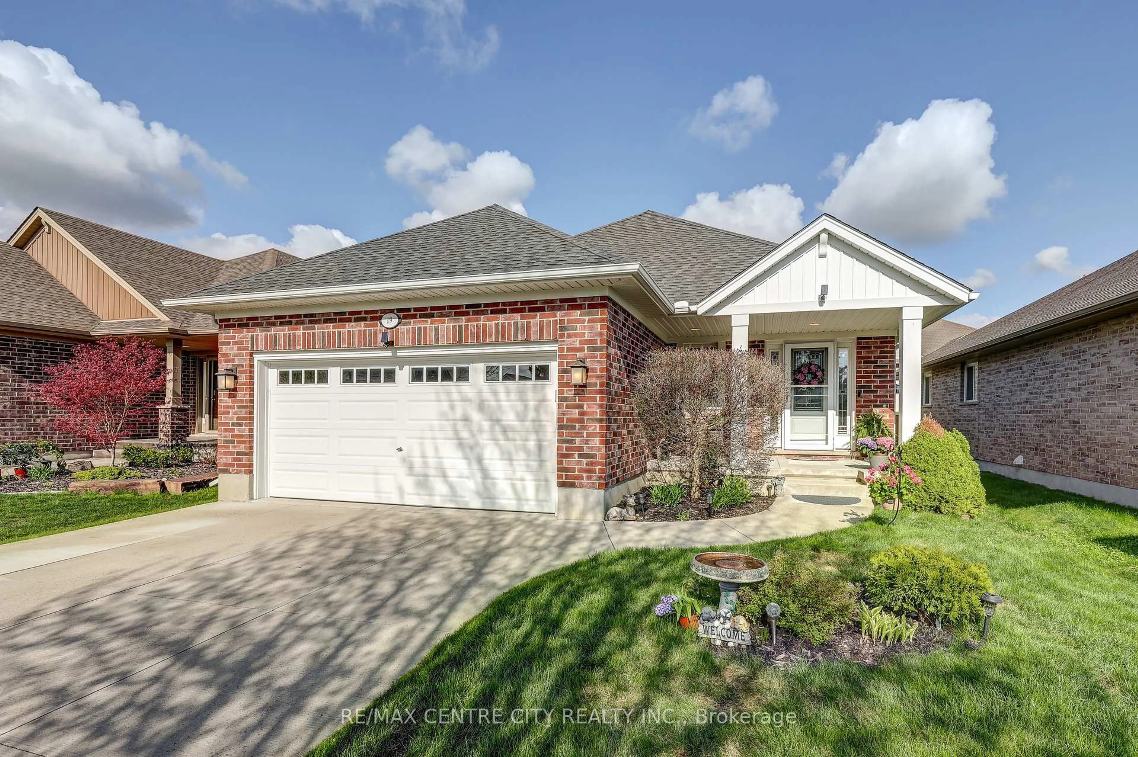 Home with brick exterior material, street for 19 Blairmont Terr, St. Thomas Ontario N5R 0E2