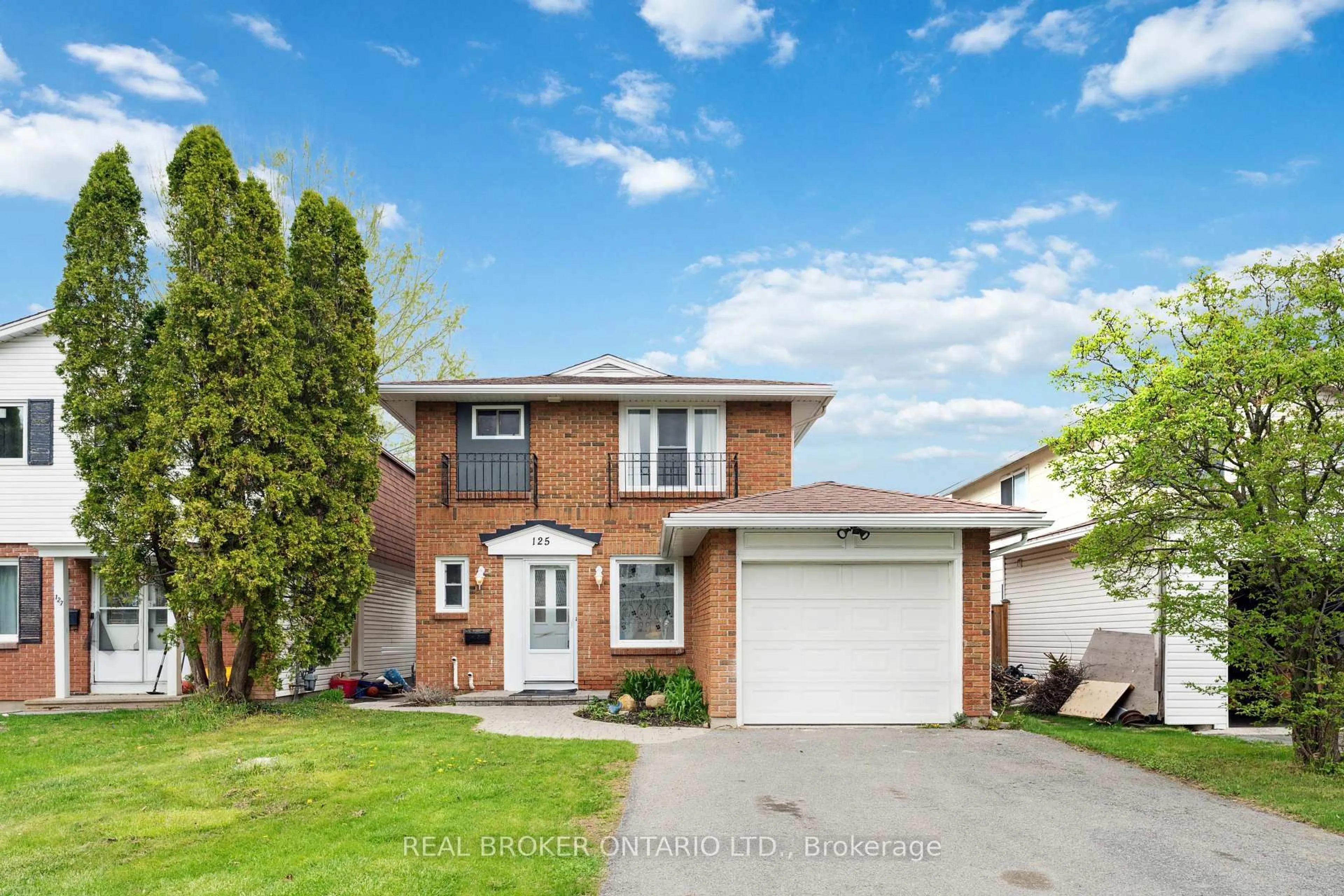 Home with brick exterior material, street for 125 Priam Way, Ottawa Ontario K2H 8S7