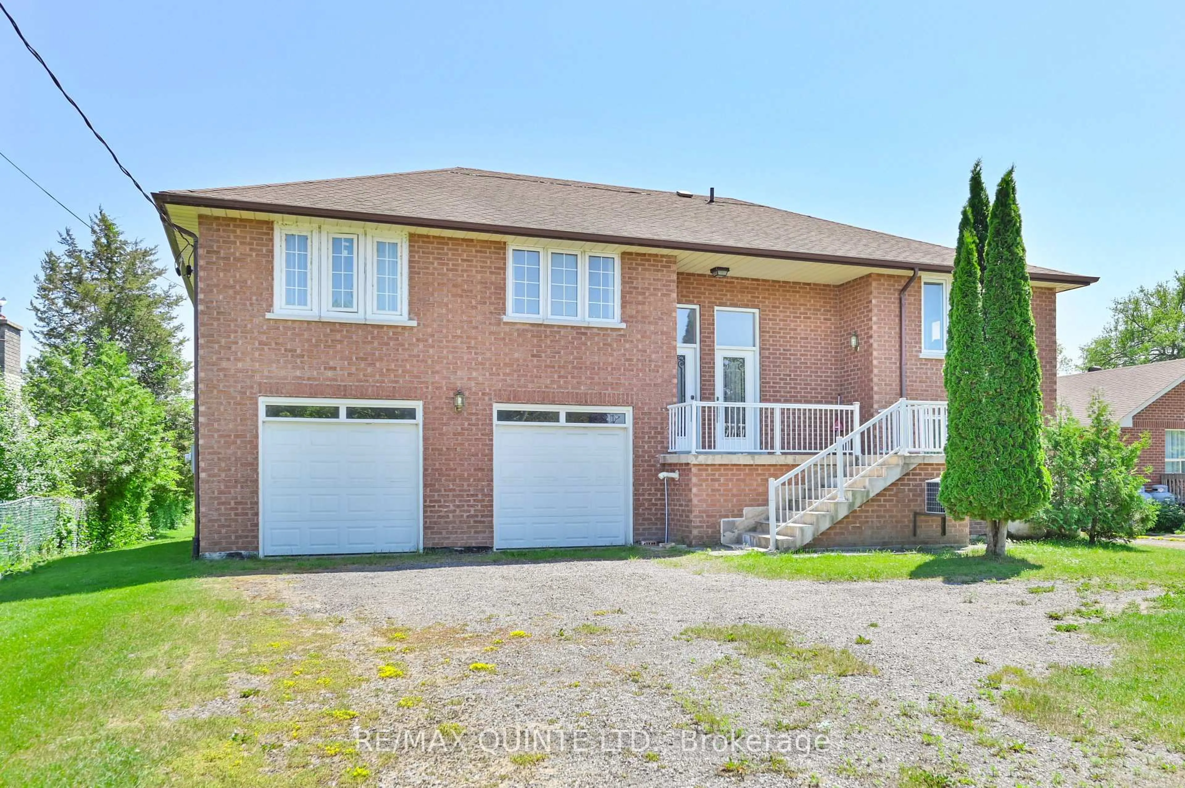 Home with brick exterior material, street for 132 HISCOCK SHORES Rd, Prince Edward County Ontario K0K 1L0
