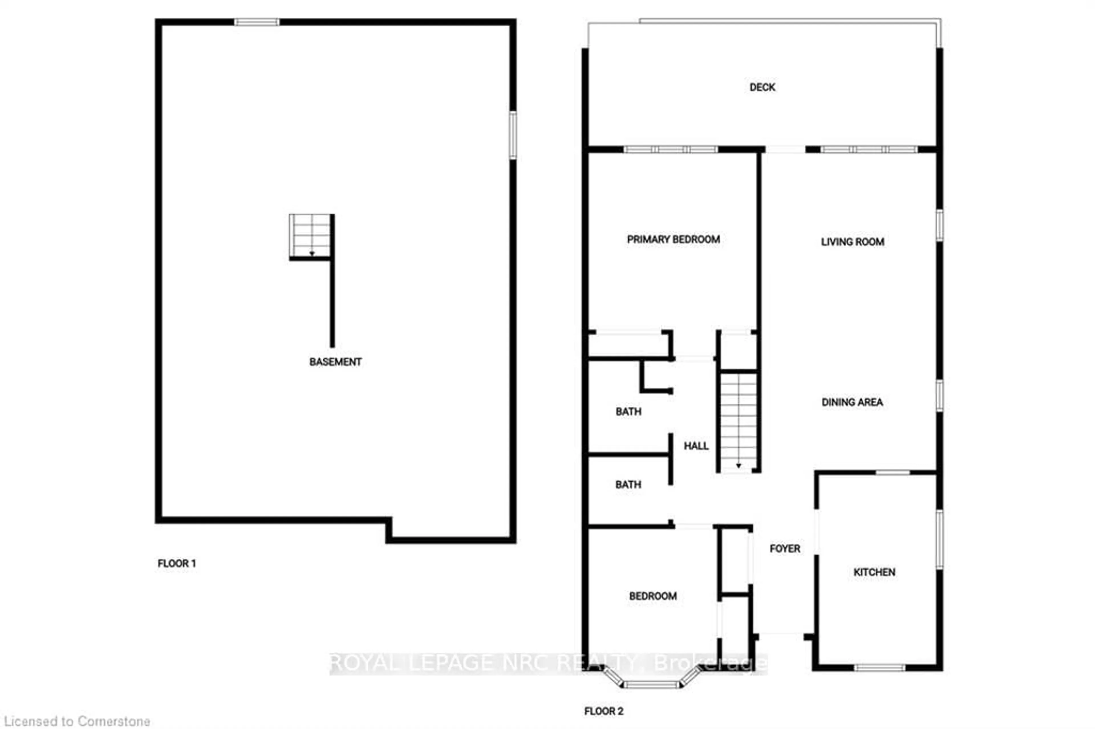 Floor plan for 4 Rossmore Ave #9, Grimsby Ontario L3M 3E3