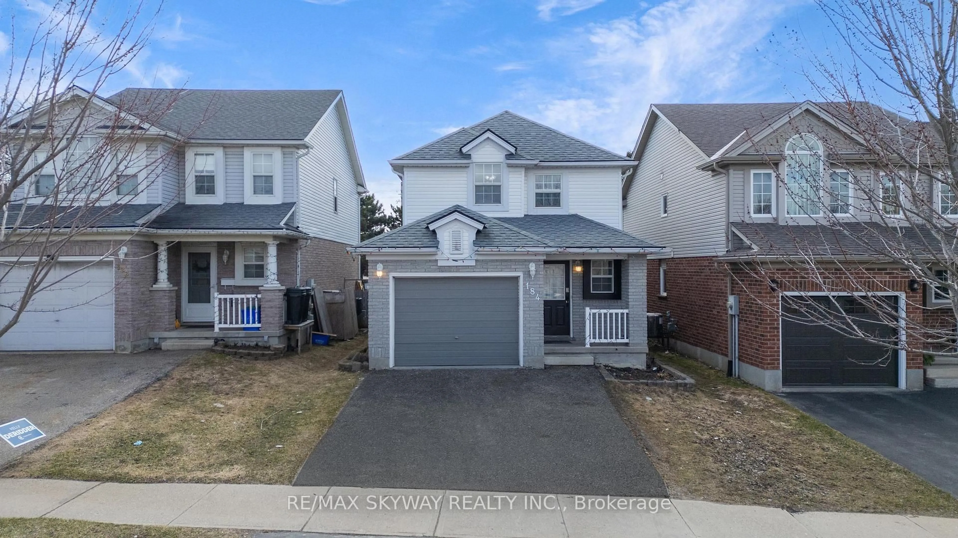 Home with vinyl exterior material, street for 184 Veronica Dr, Kitchener Ontario N2A 2R9