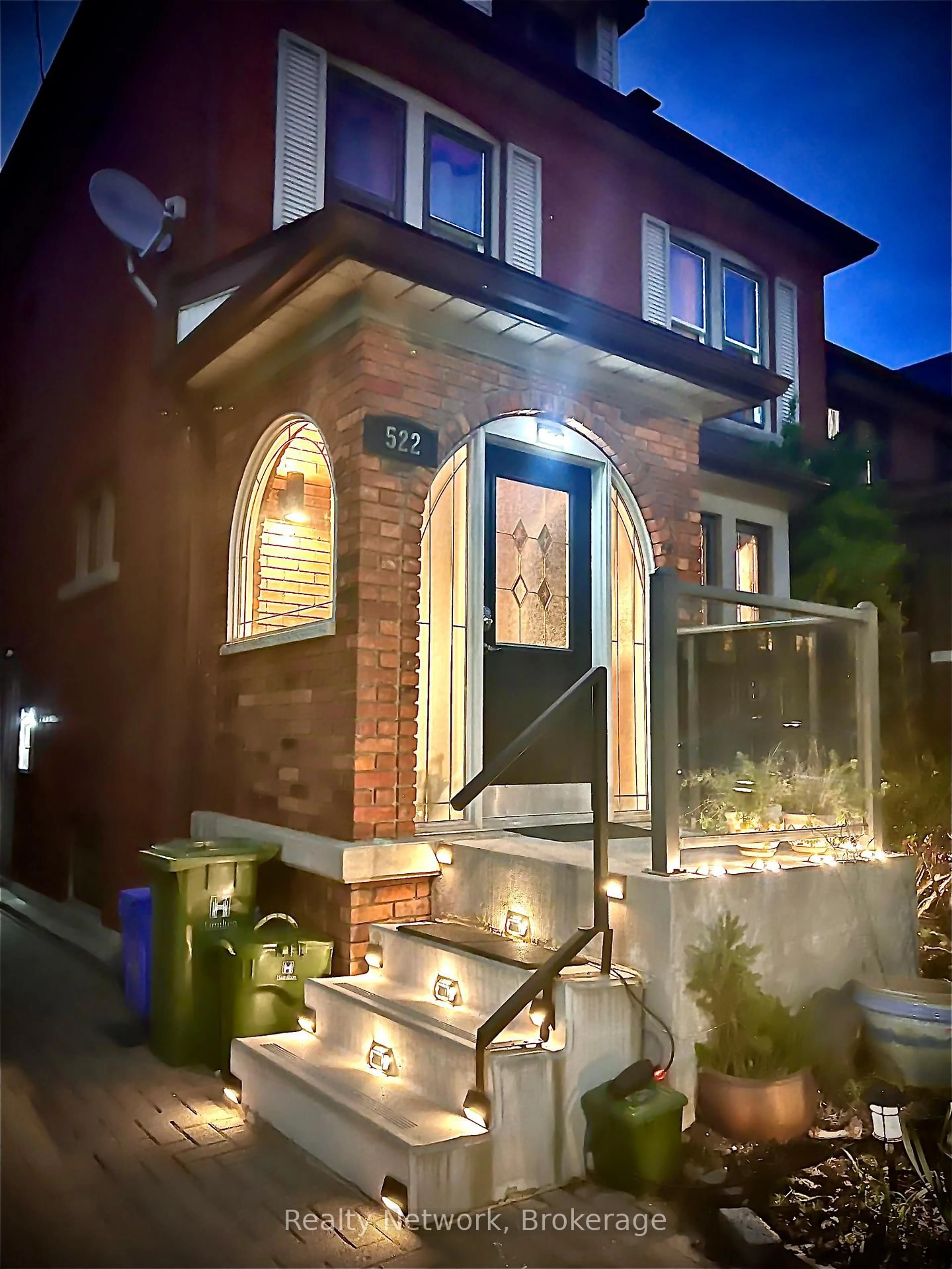 Home with brick exterior material, street for 522 ABERDEEN Ave, Hamilton Ontario L8P 2S2
