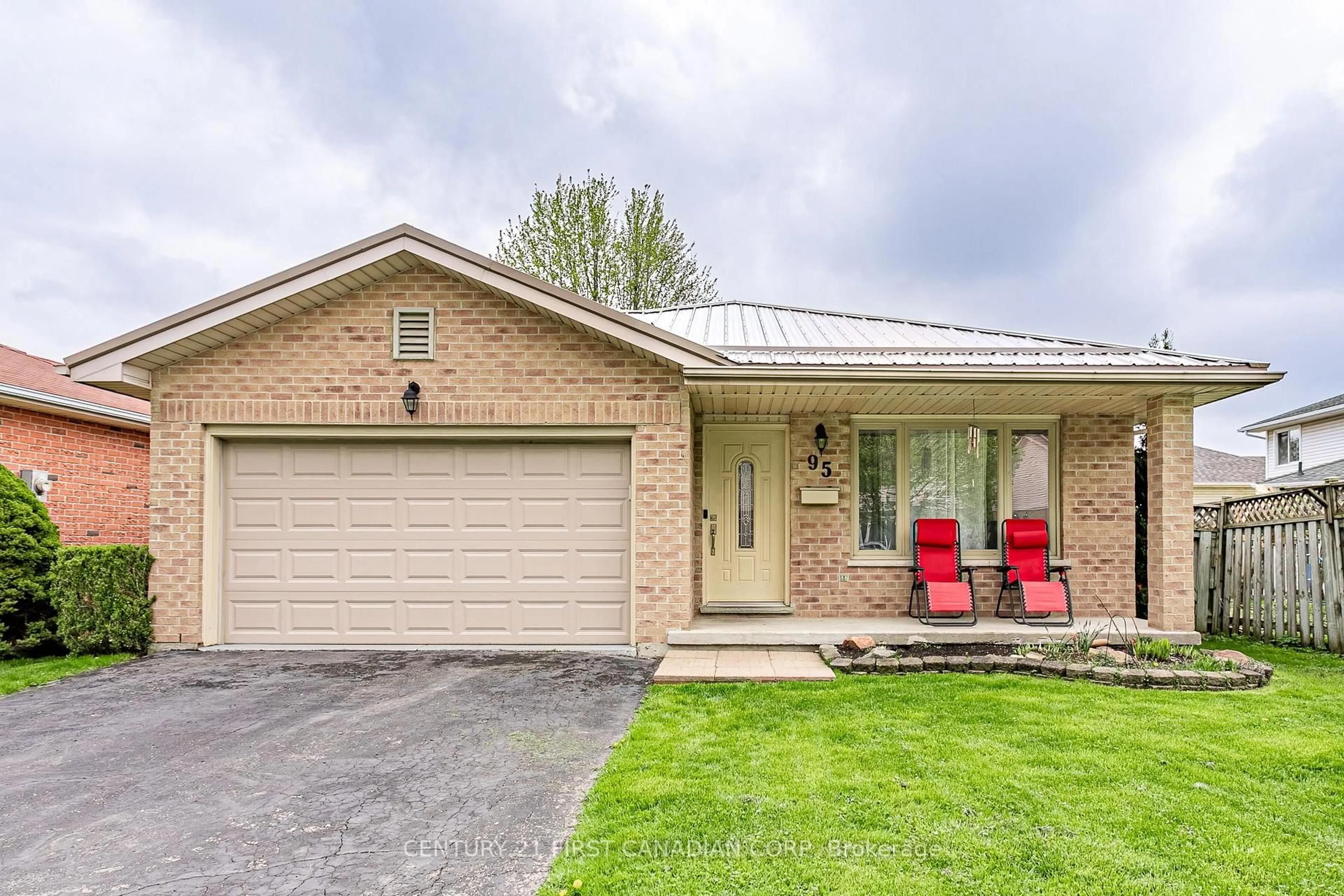 Home with brick exterior material, street for 95 Josselyn Dr, London South Ontario N6E 3V6