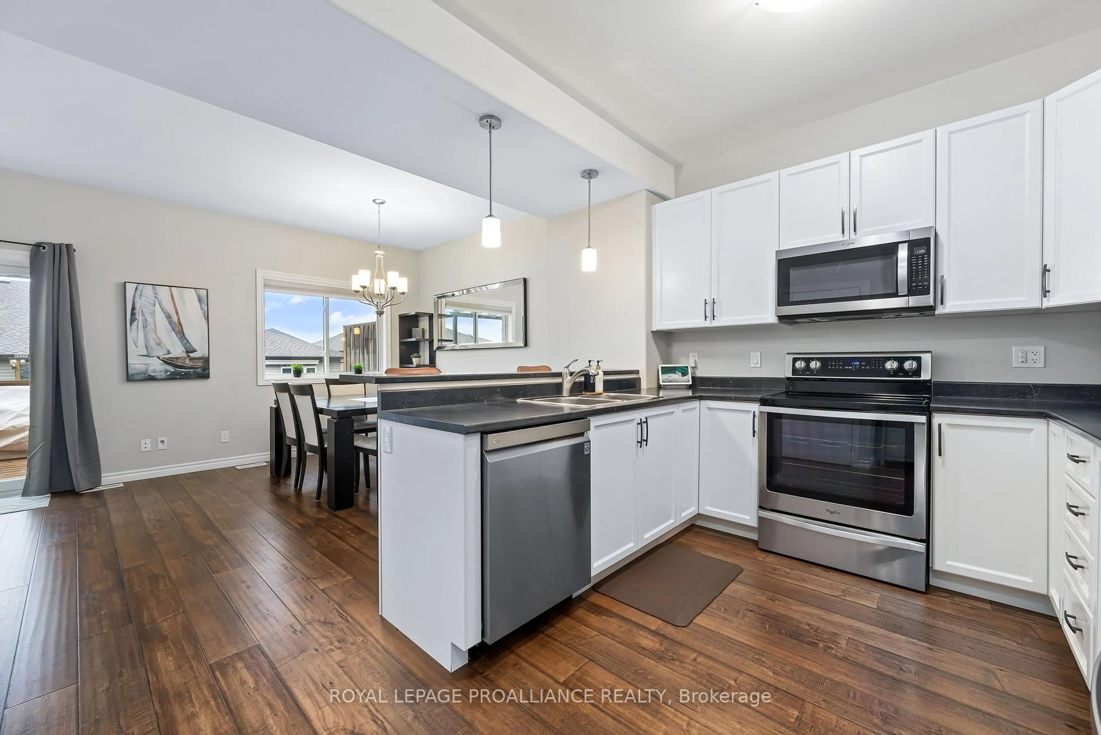 Open concept kitchen, unknown for 58 Cottonwood Dr, Belleville Ontario K8N 0J2