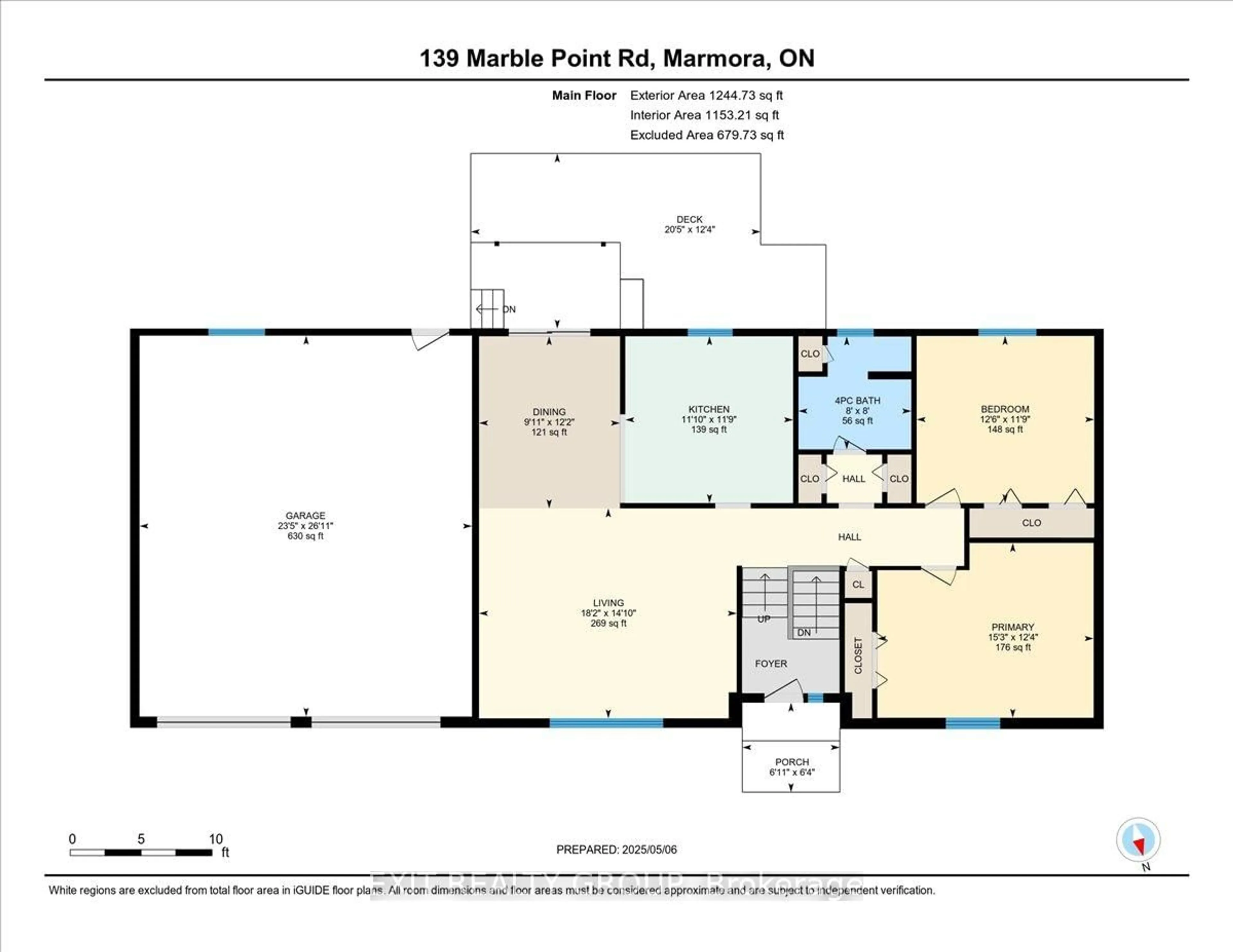 Floor plan for 139 Marble Point Rd, Limoges Ontario K0K 2M0