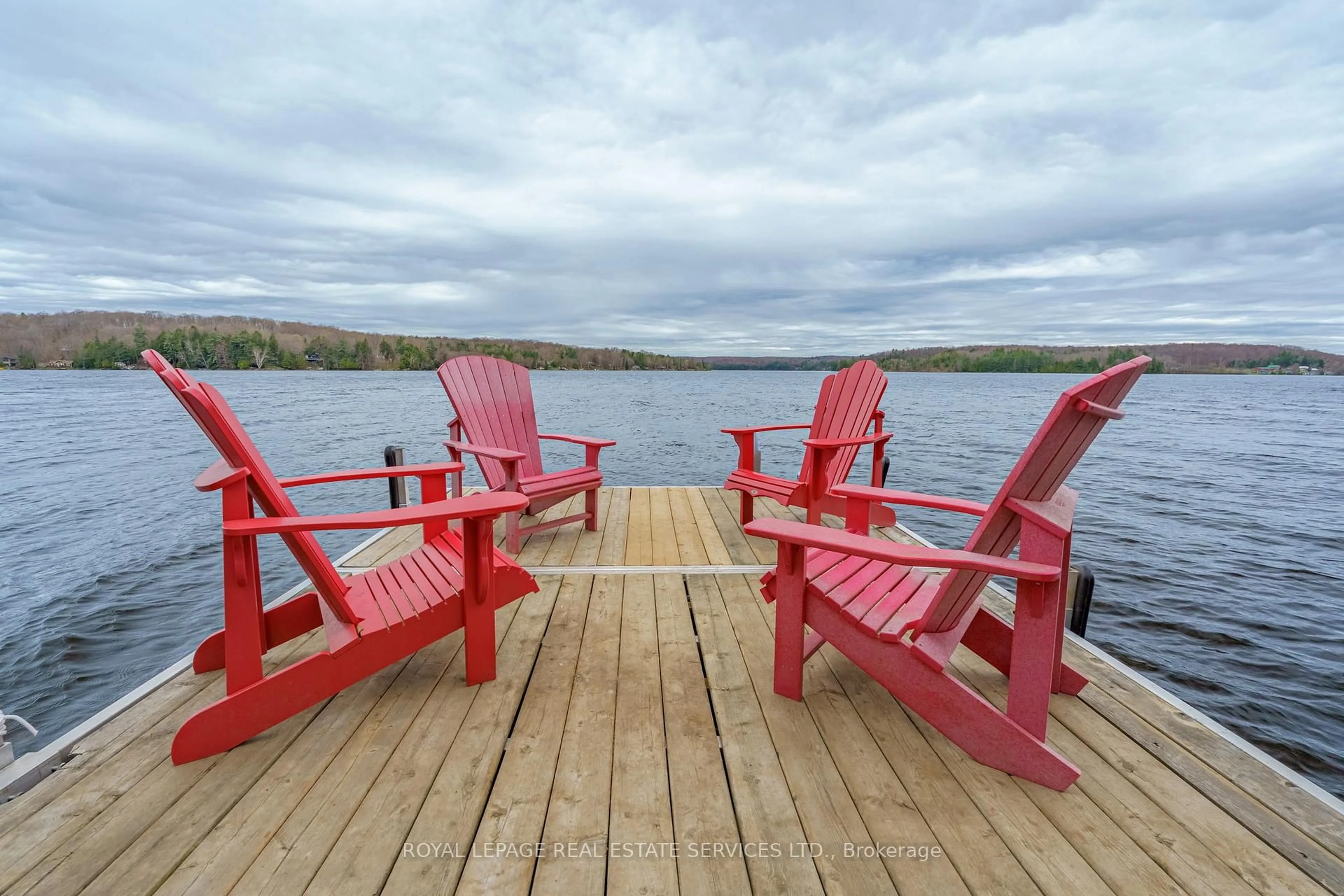 Patio, water/lake/river/ocean view for 1158 Shea Rd #29, Muskoka Lakes Ontario P0B 1M0