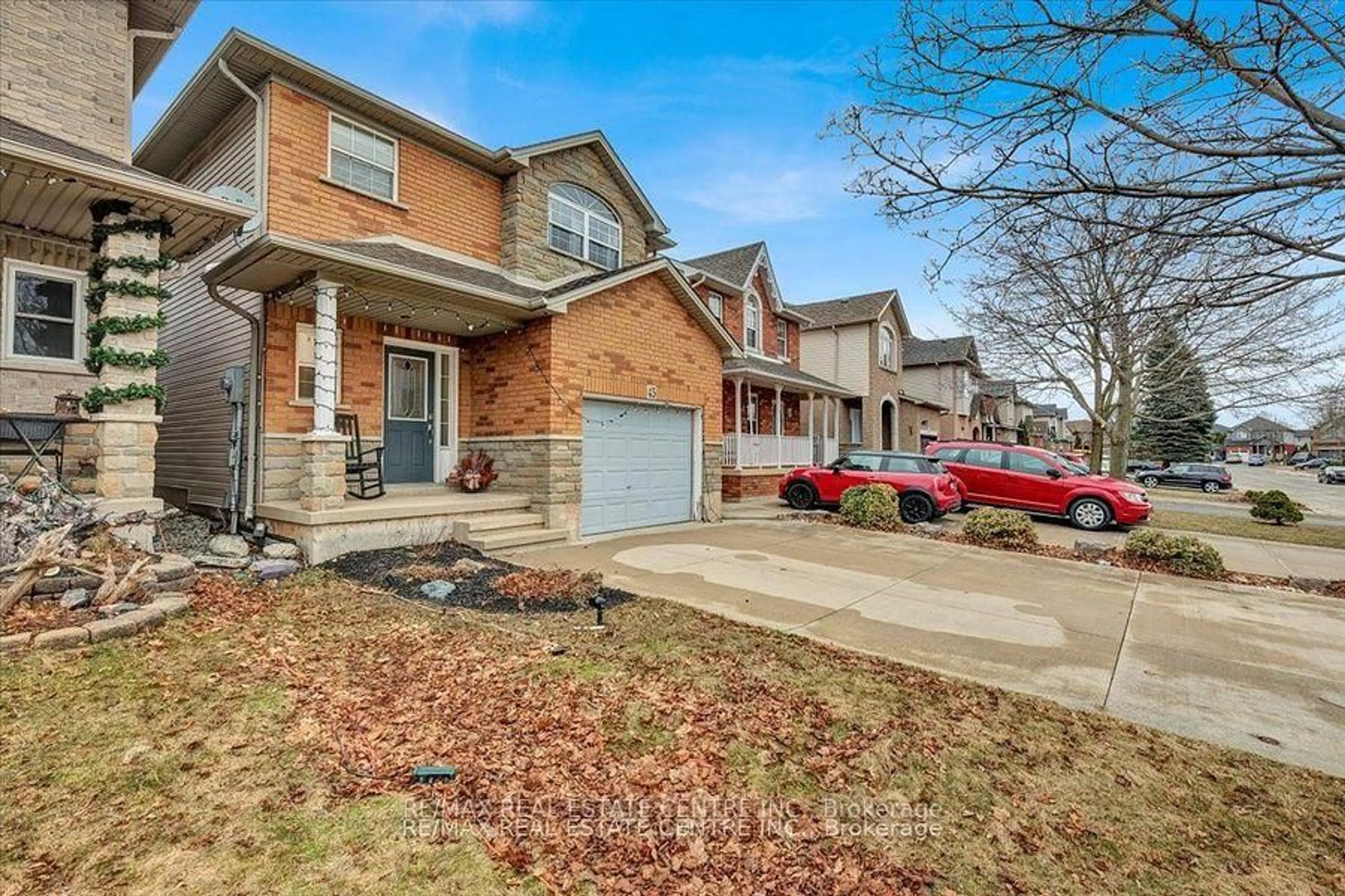 Home with brick exterior material, street for 45 KENDRICK Crt, Hamilton Ontario L9G 5A4