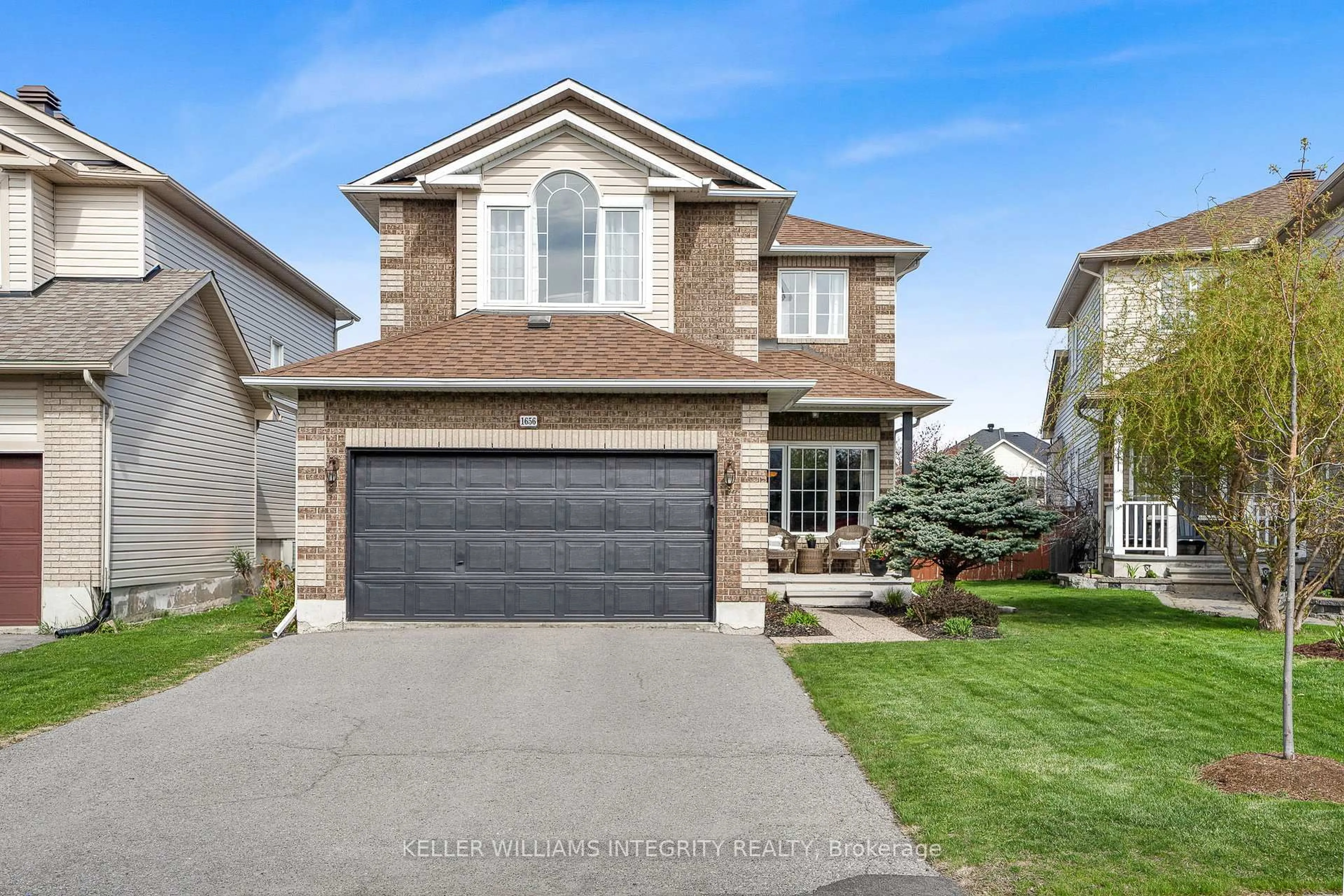 Home with brick exterior material, street for 1656 Neptune Way, Ottawa Ontario K4A 4L4