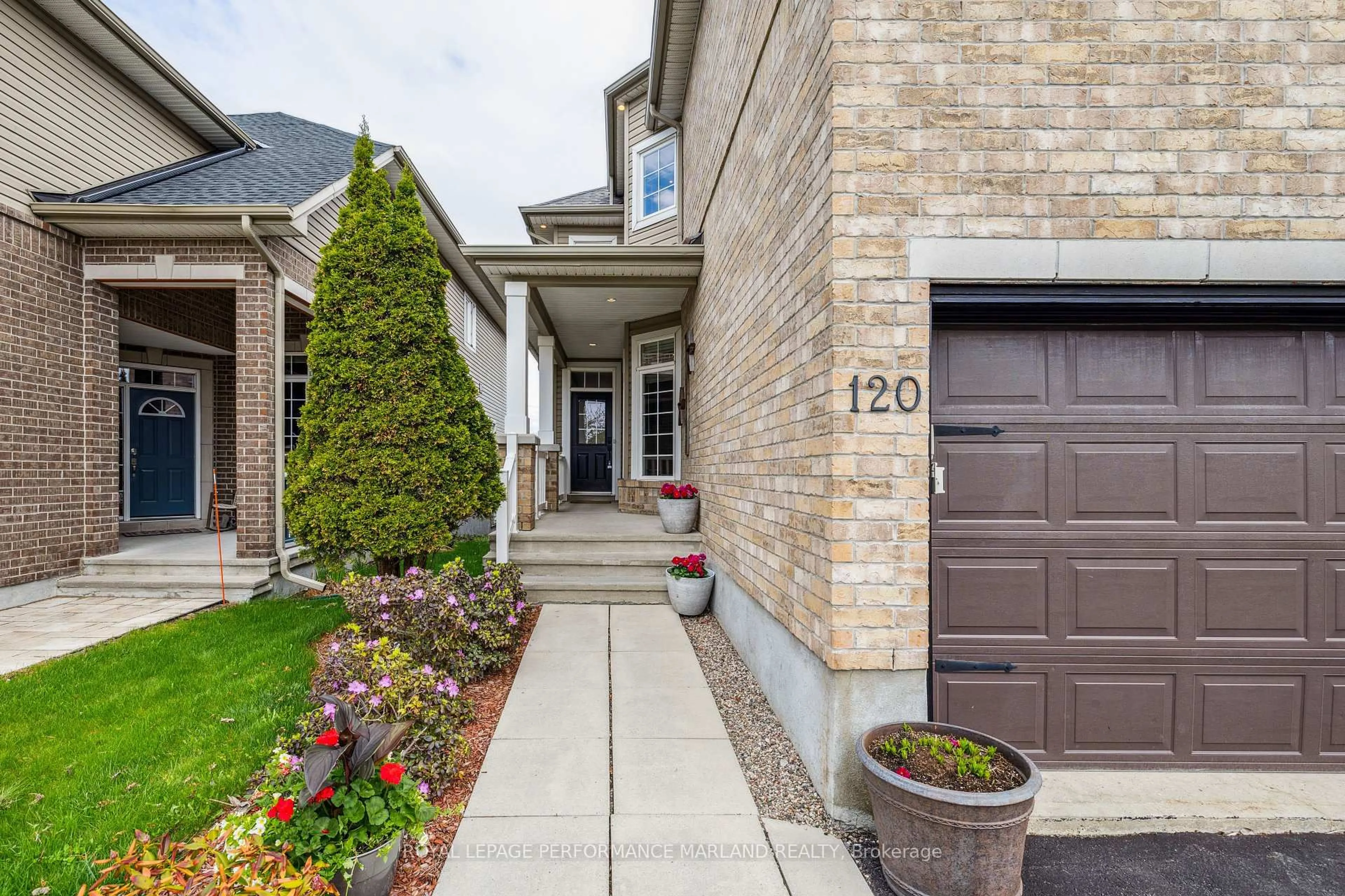 Home with brick exterior material, street for 120 August Lily Cres, Ottawa Ontario K1V 2A6