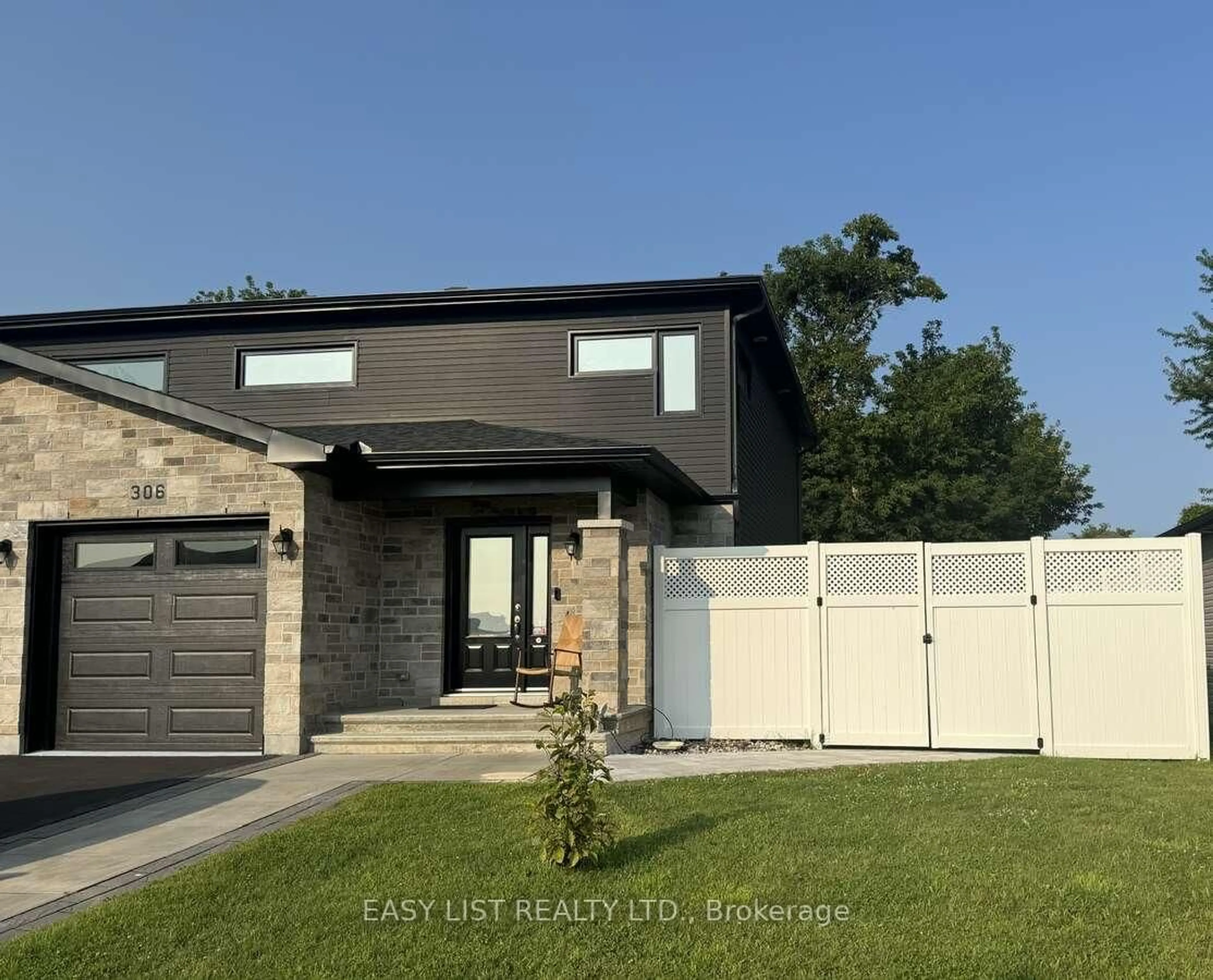 Home with brick exterior material, street for 306 Belfort Cres, Cornwall Ontario K6H 0H3