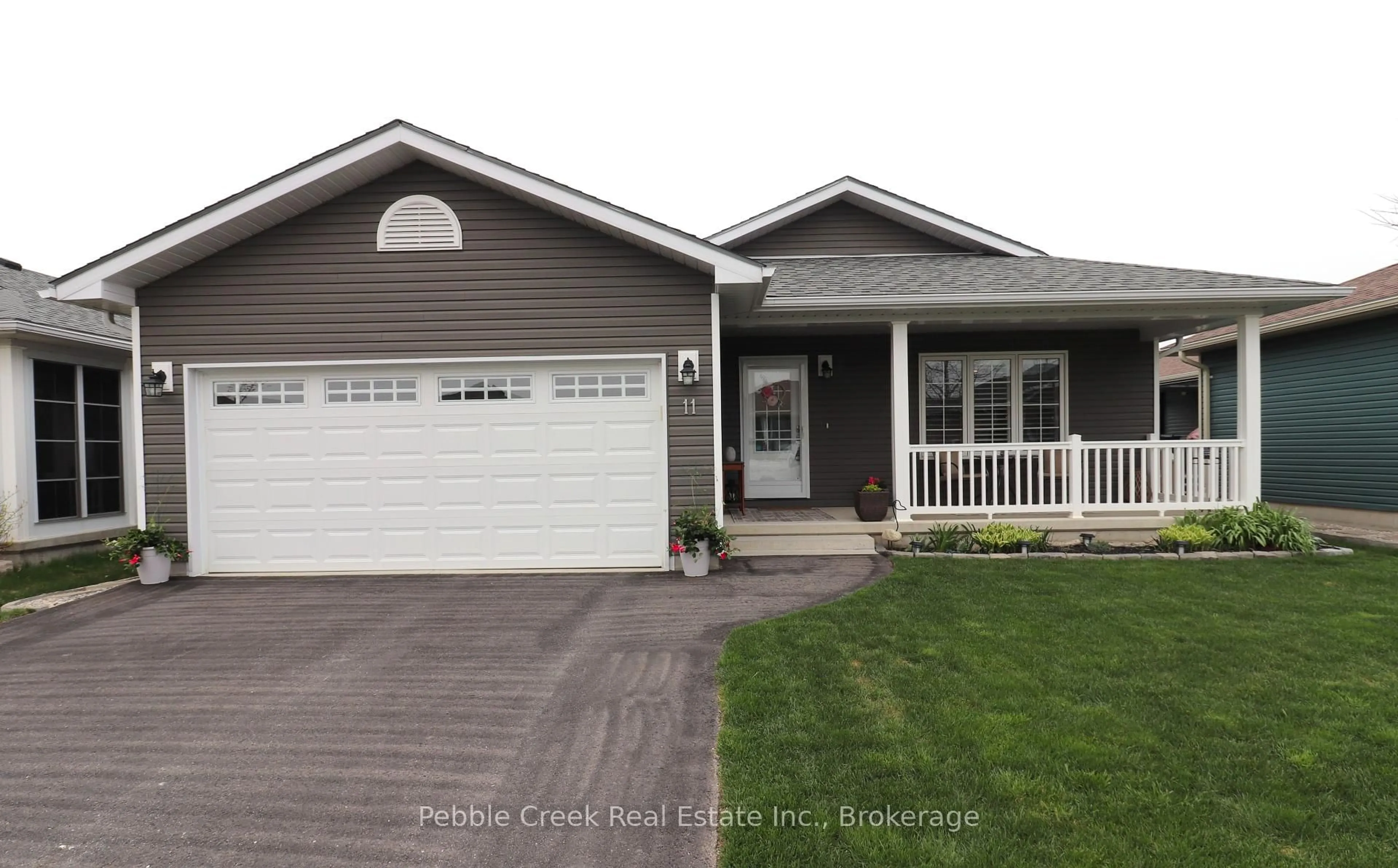Home with vinyl exterior material, street for 11 Windward Way, Ashfield-Colborne-Wawanosh Ontario N7A 0B2