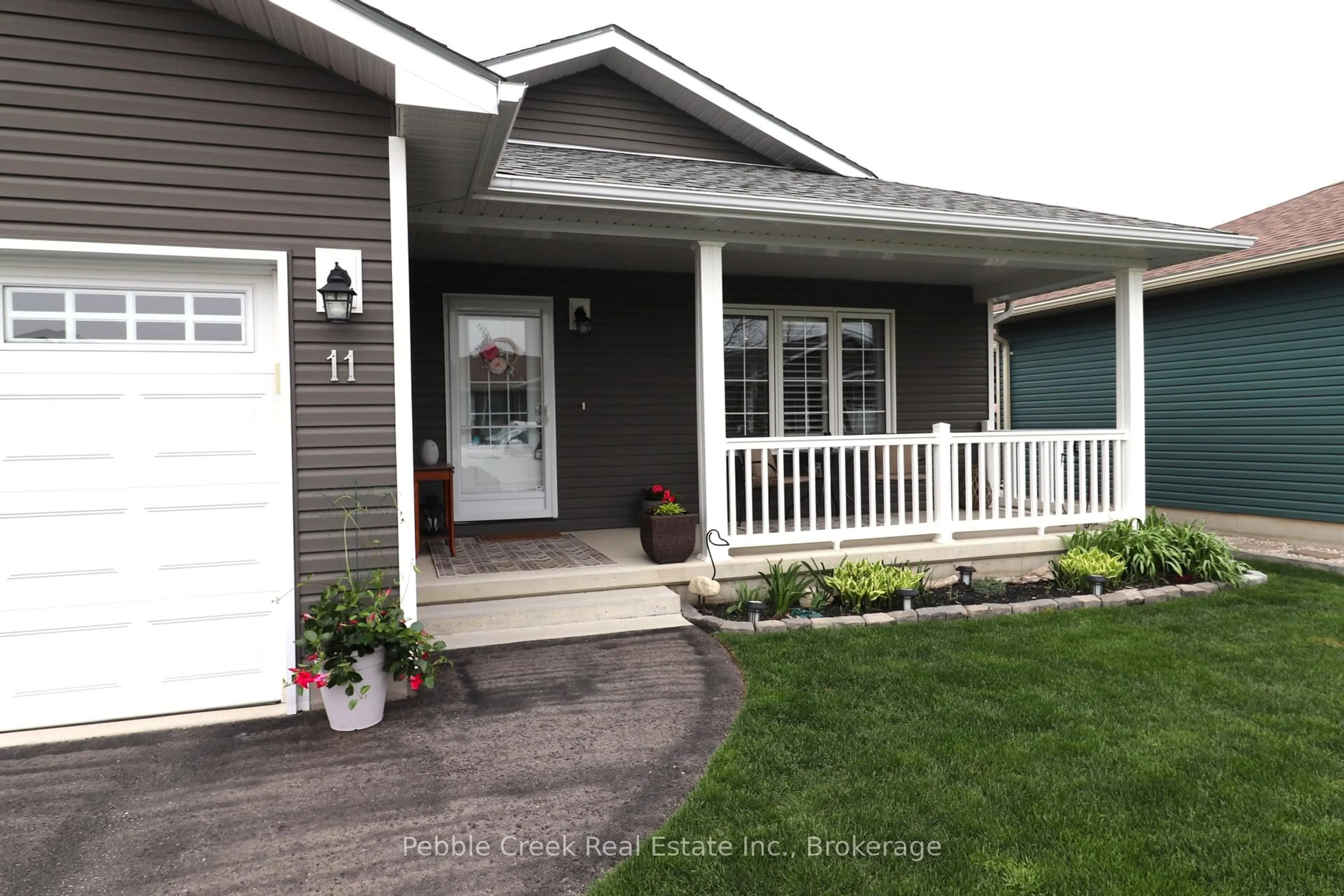Home with vinyl exterior material, street for 11 Windward Way, Ashfield-Colborne-Wawanosh Ontario N7A 0B2