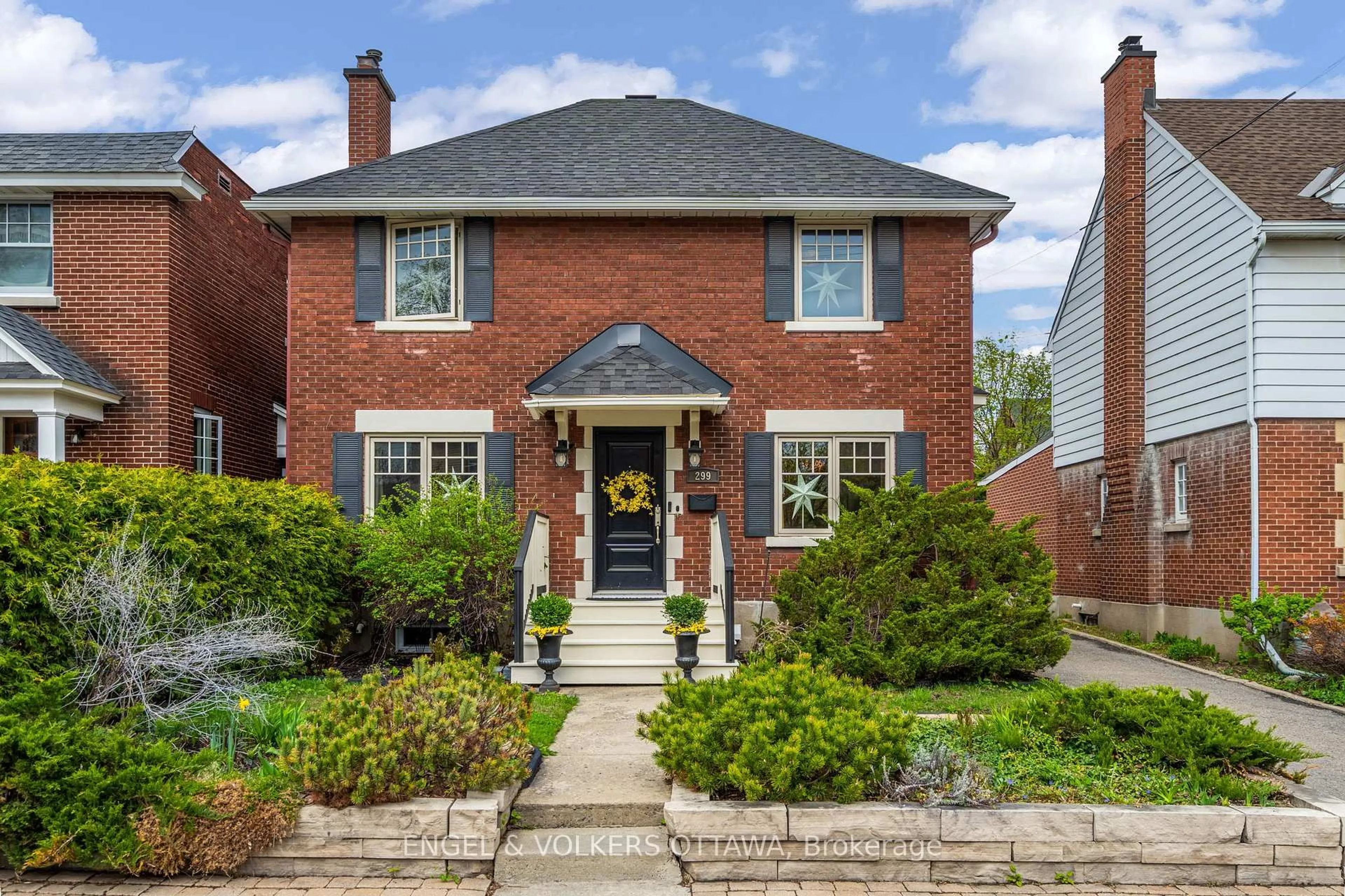 Home with brick exterior material, street for 299 Fifth Ave, Ottawa Ontario K1S 2N4