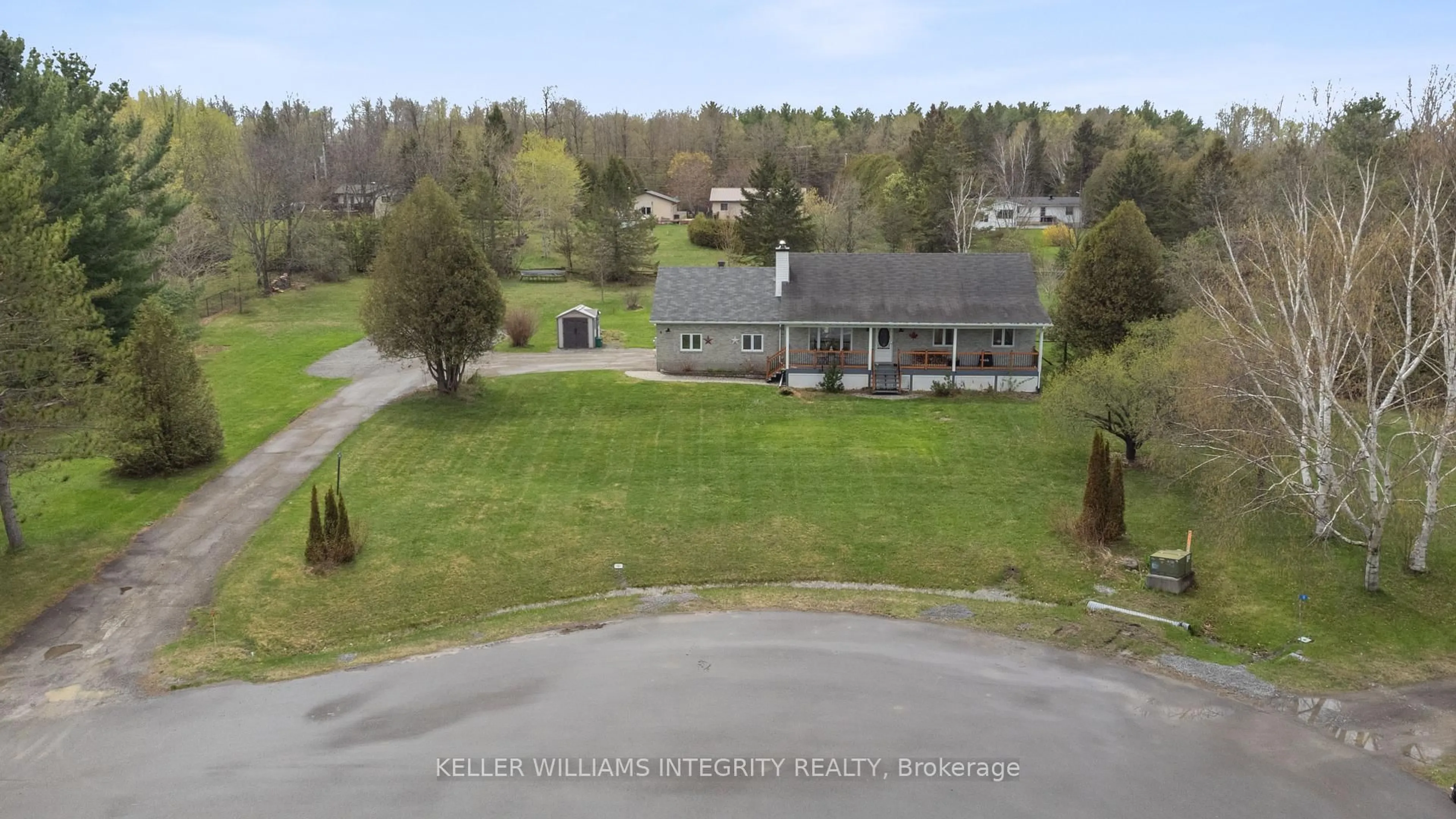 A pic from outside/outdoor area/front of a property/back of a property/a pic from drone, unknown for 6 Aimee Lane, North Grenville Ontario K0G 1S0