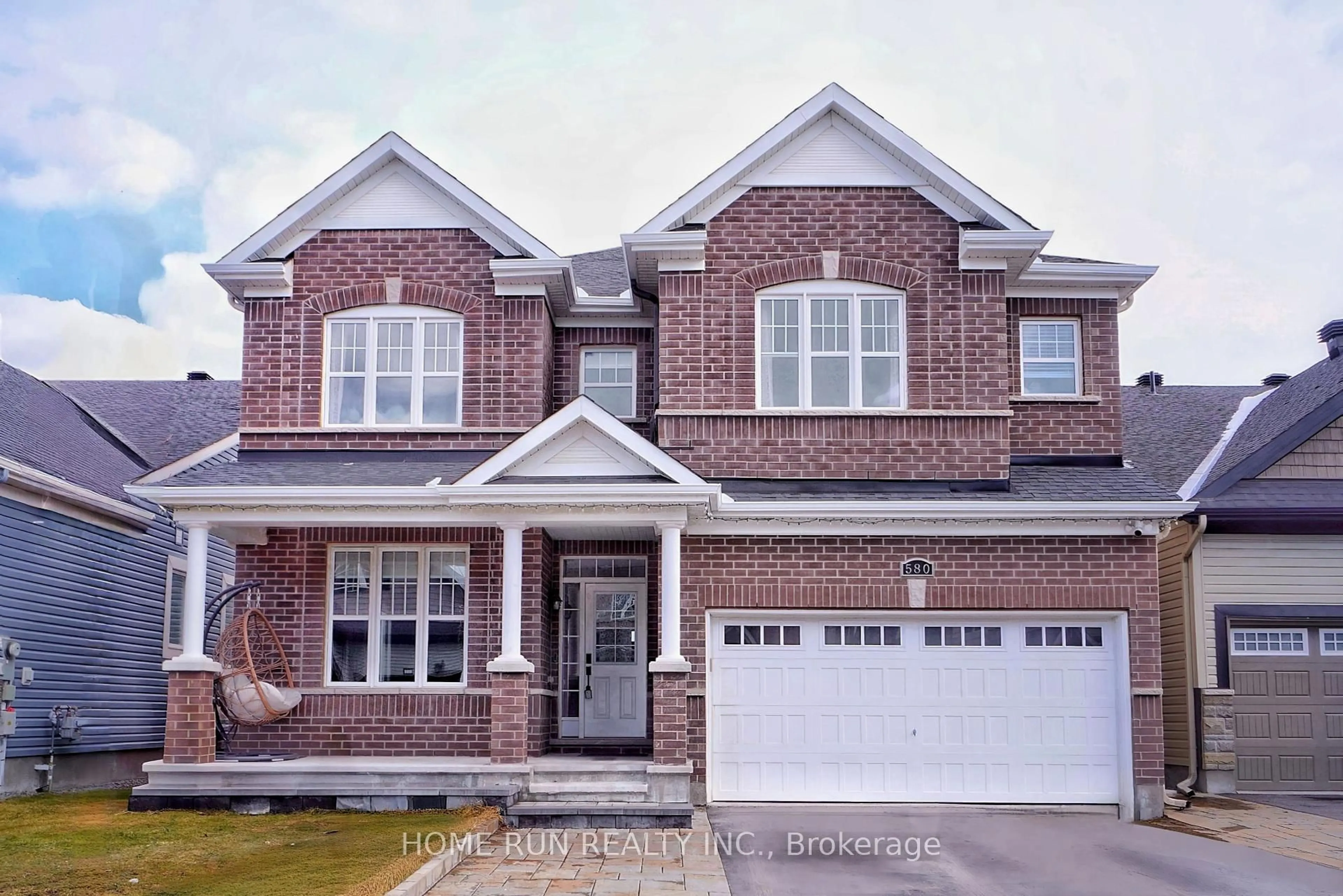Home with brick exterior material, street for 580 MALAHAT Way, Ottawa Ontario K2V 0J6