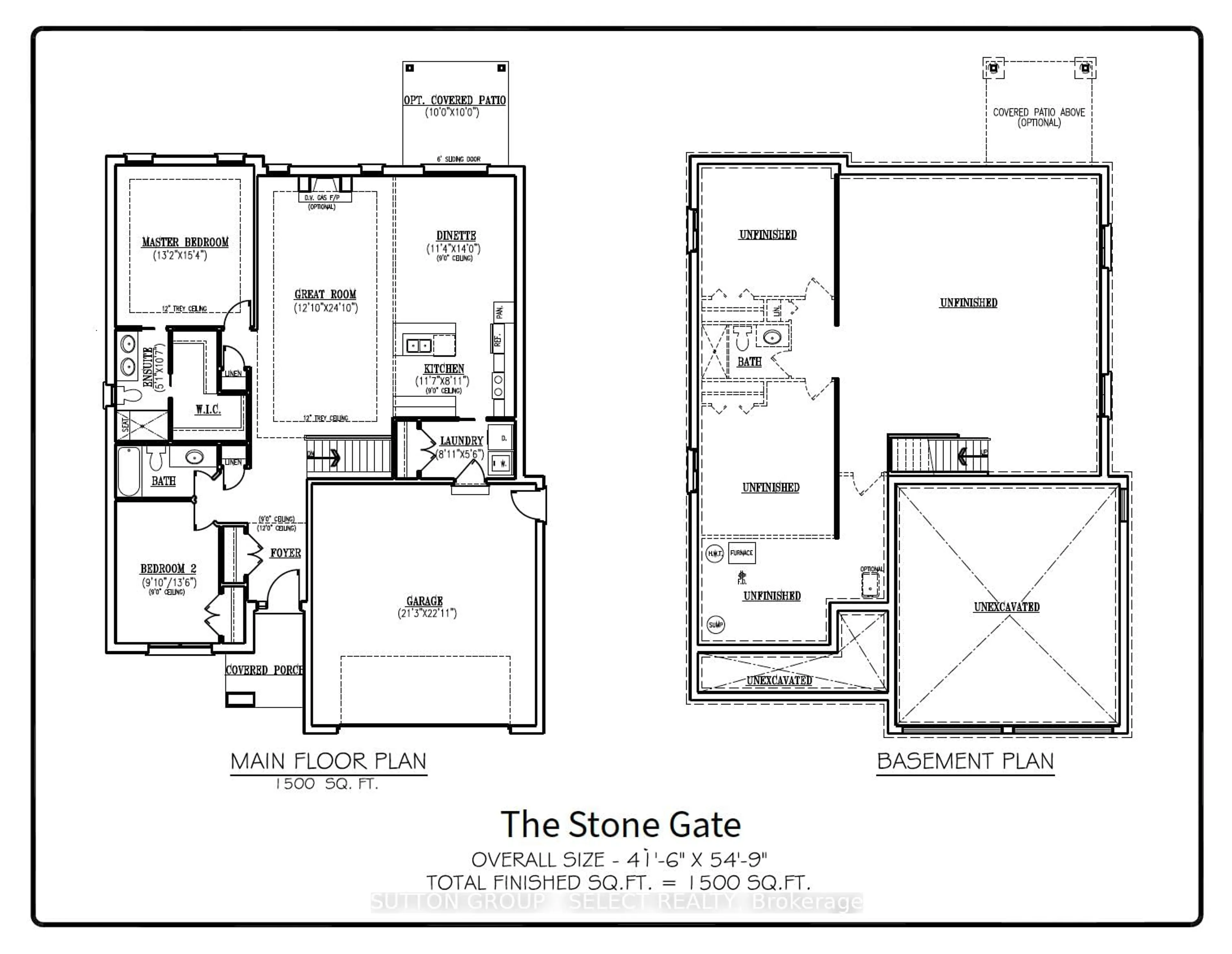 Floor plan for LOT 13 HARDY Dr, Strathroy Caradoc Ontario N7G 0G2