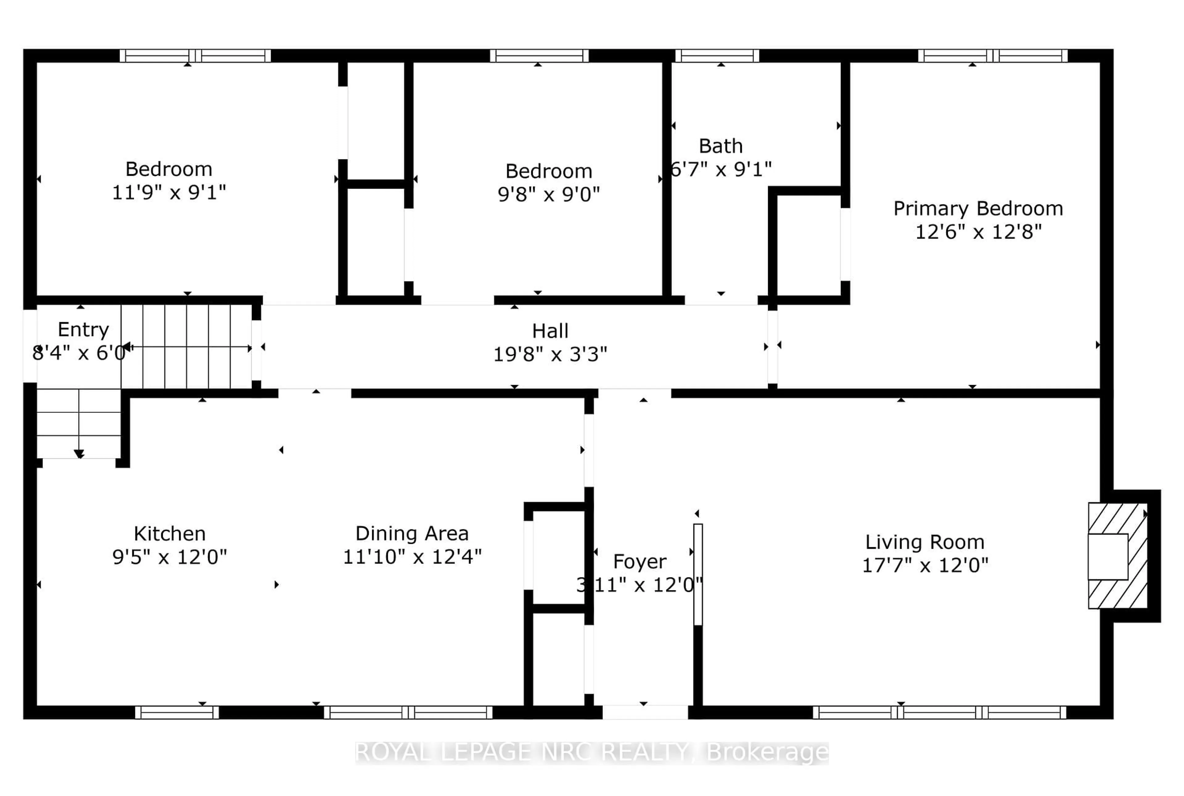 Floor plan for 449 BUNTING Rd, St. Catharines Ontario L2M 3Z3