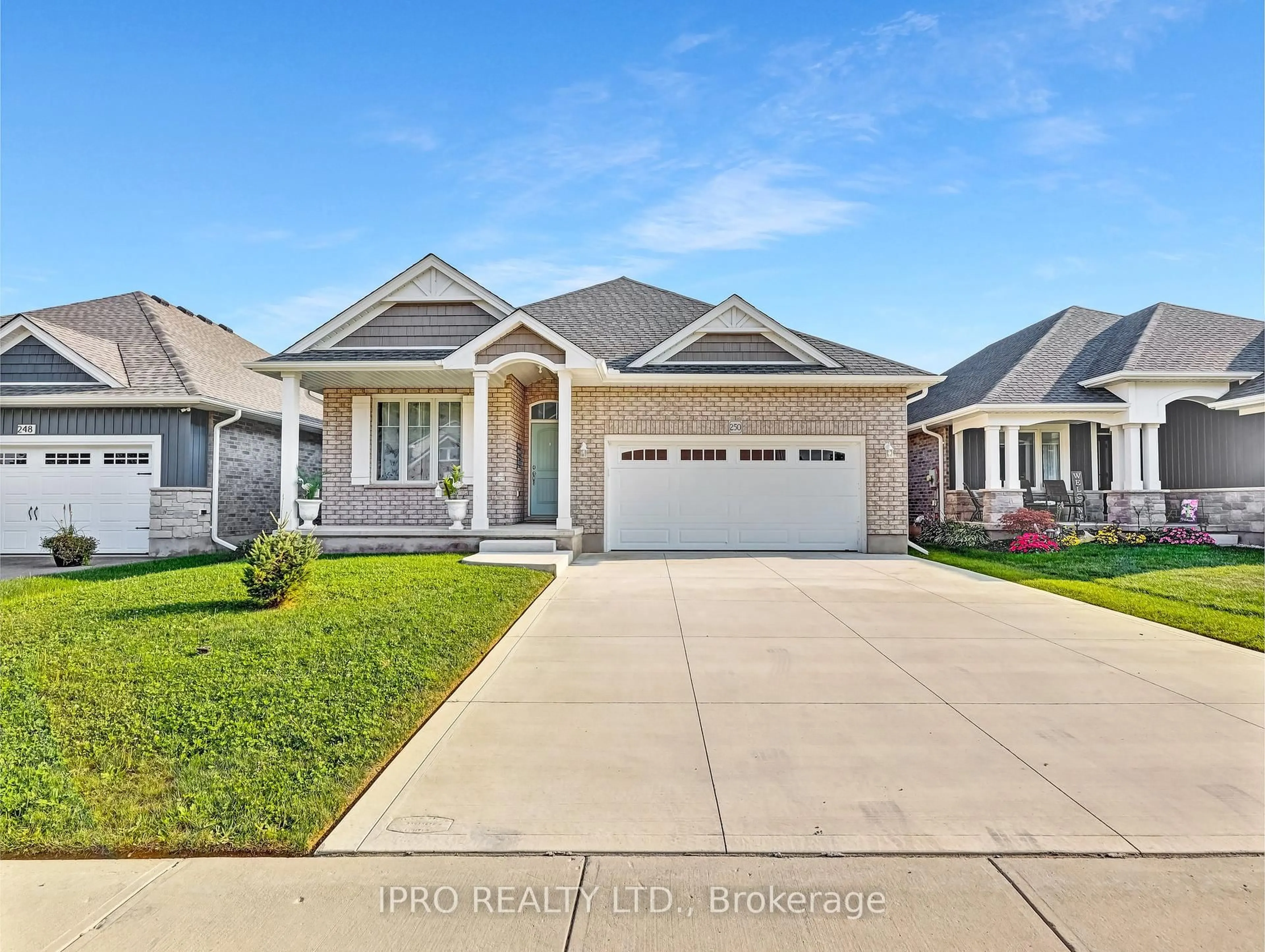 Home with brick exterior material, street for 250 Hill St, Central Elgin Ontario N5L 1J8