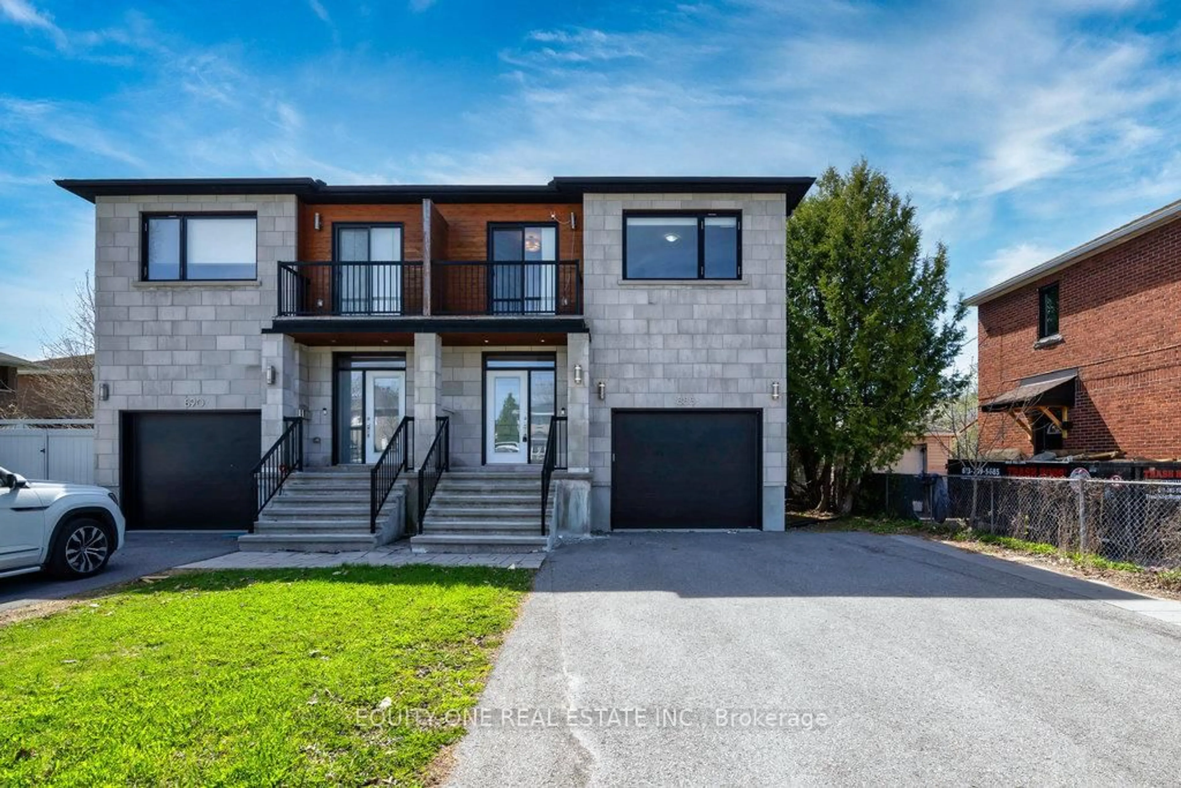 Home with brick exterior material, street for 888 Woodroffe Ave, Ottawa Ontario K2A 3G3