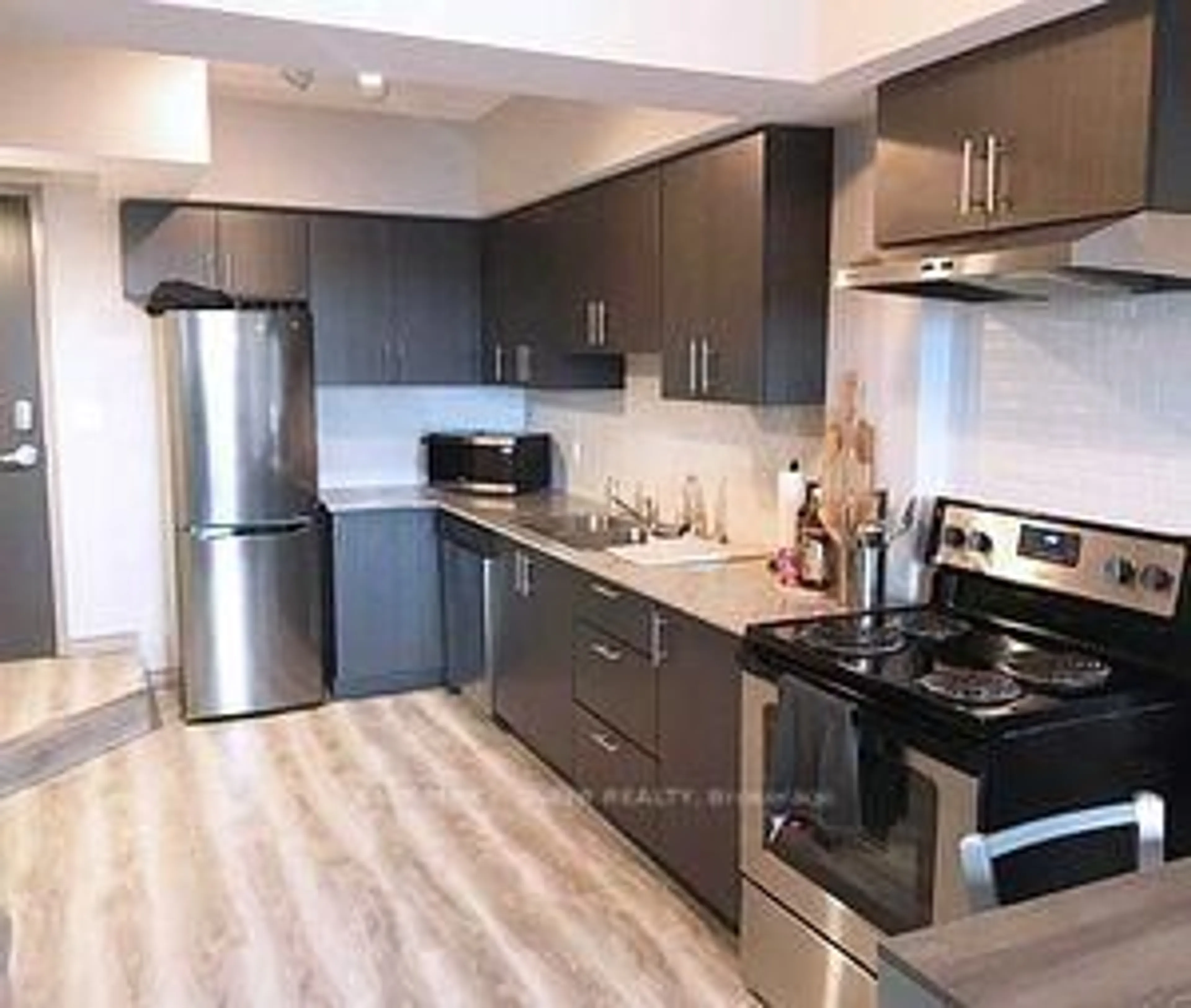 Open concept kitchen, unknown for 275 Larch St #G215, Waterloo Ontario N2L 3R2