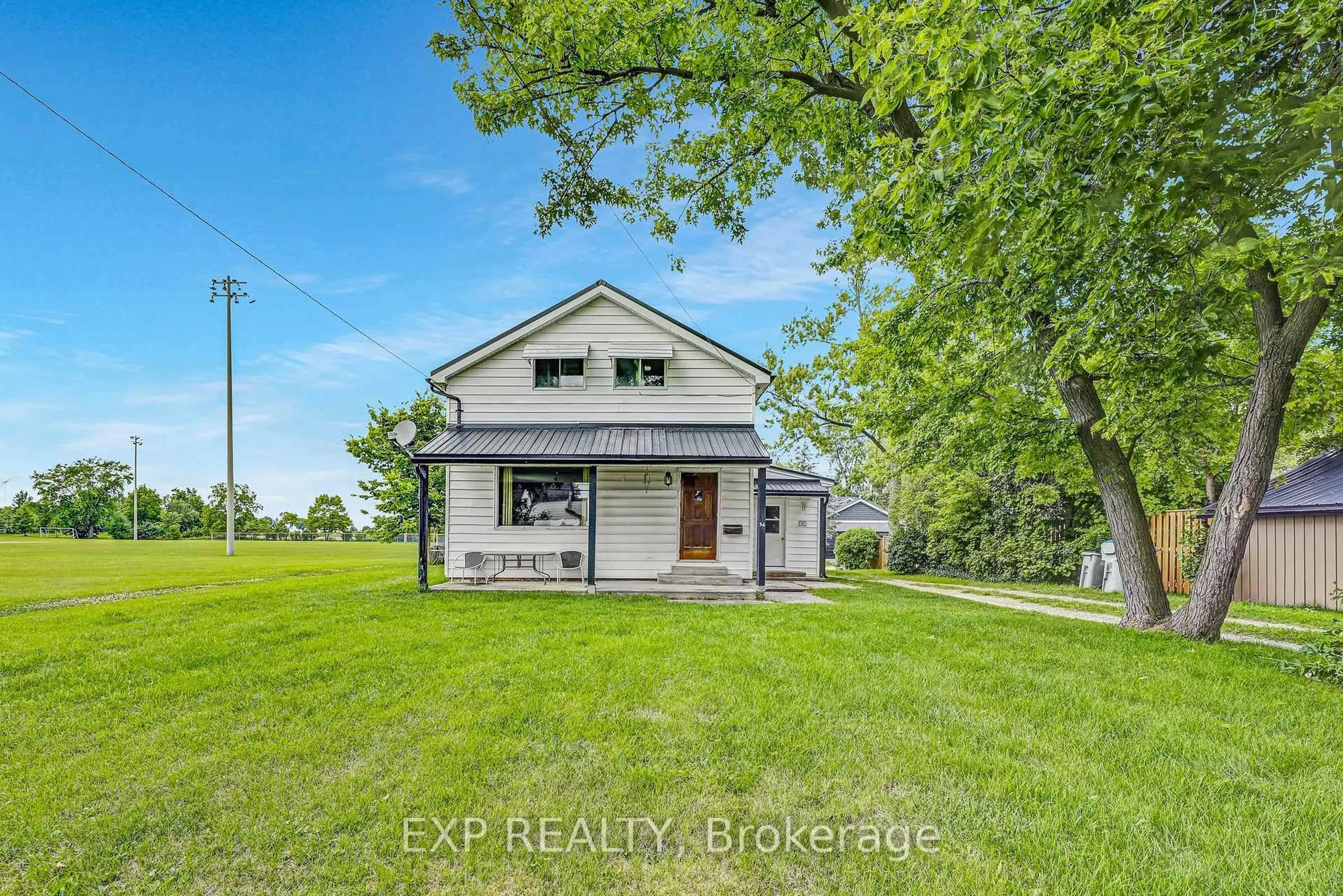 A pic from outside/outdoor area/front of a property/back of a property/a pic from drone, building for 56 Victoria Ave, South Huron Ontario N0M 1M0