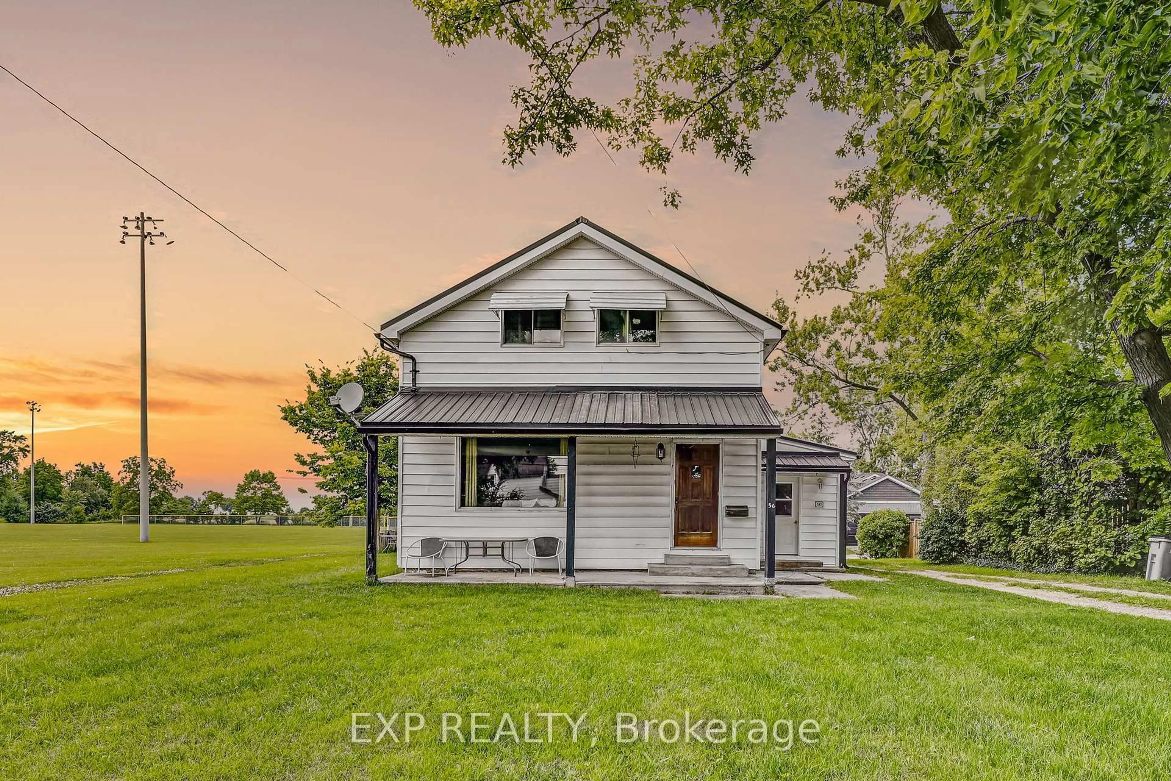 A pic from outside/outdoor area/front of a property/back of a property/a pic from drone, building for 56 Victoria Ave, South Huron Ontario N0M 1M0