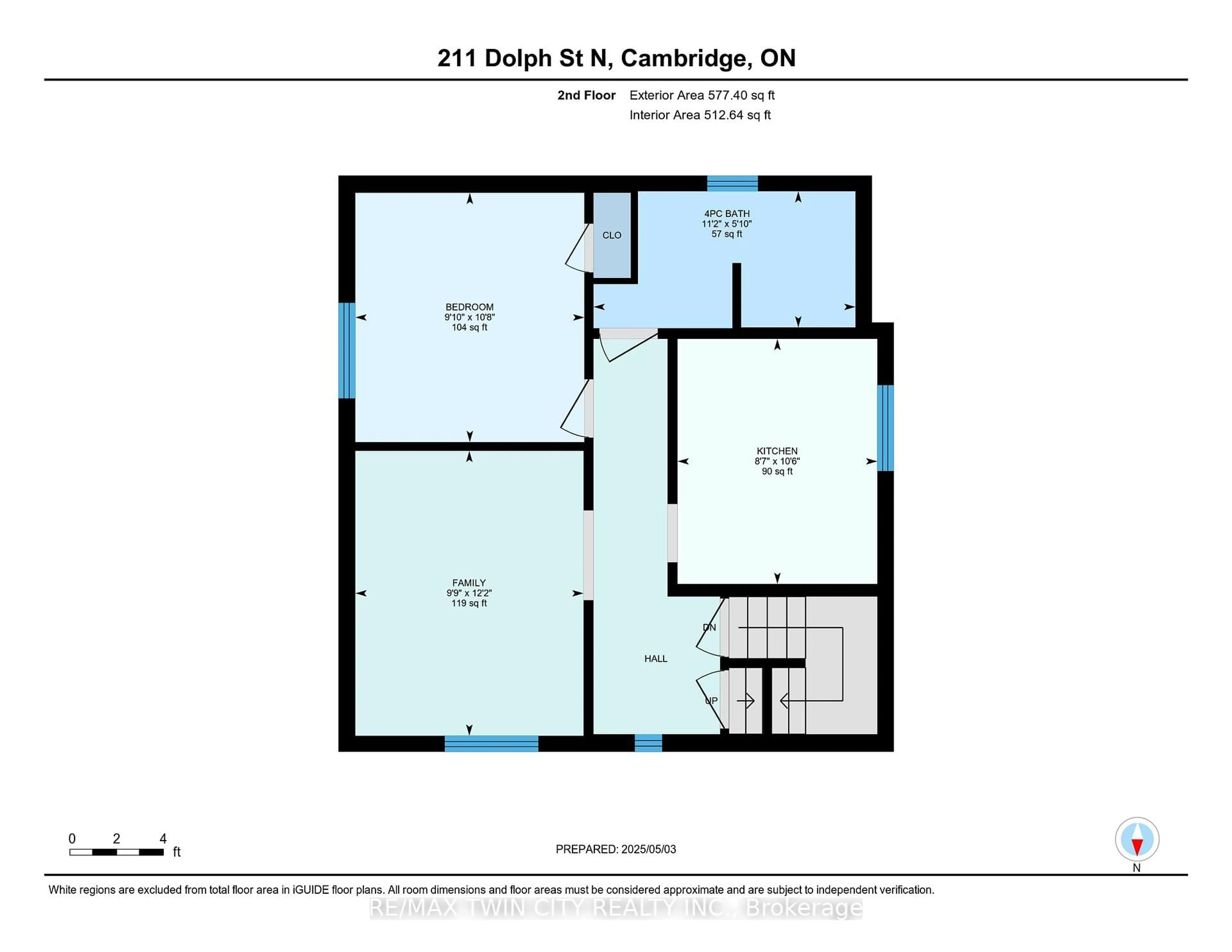 Floor plan for 211 Dolph St, Cambridge Ontario N3H 2A6