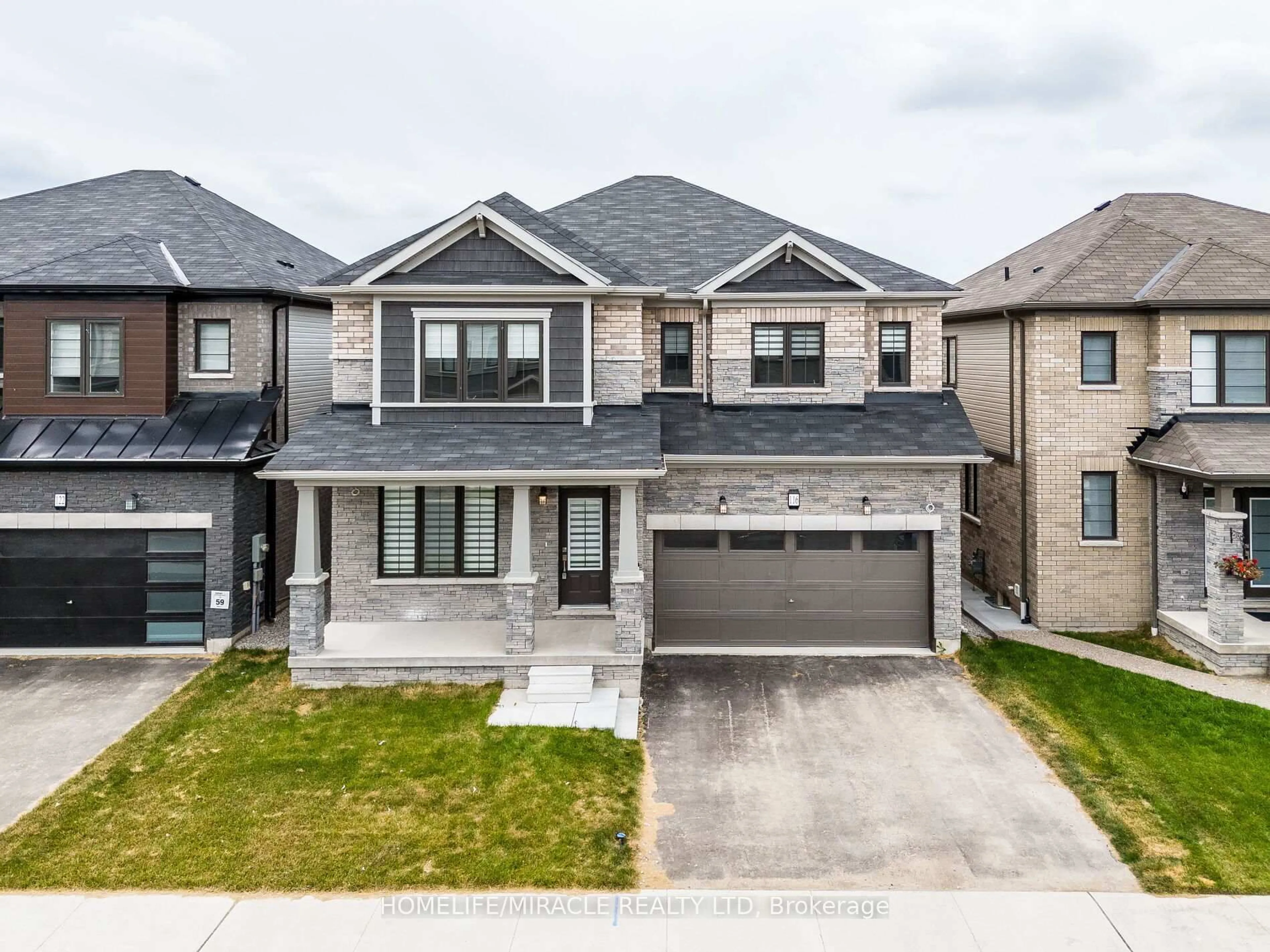 Home with brick exterior material, street for 116 Eva Dr, Woolwich Ontario N0B 1M0