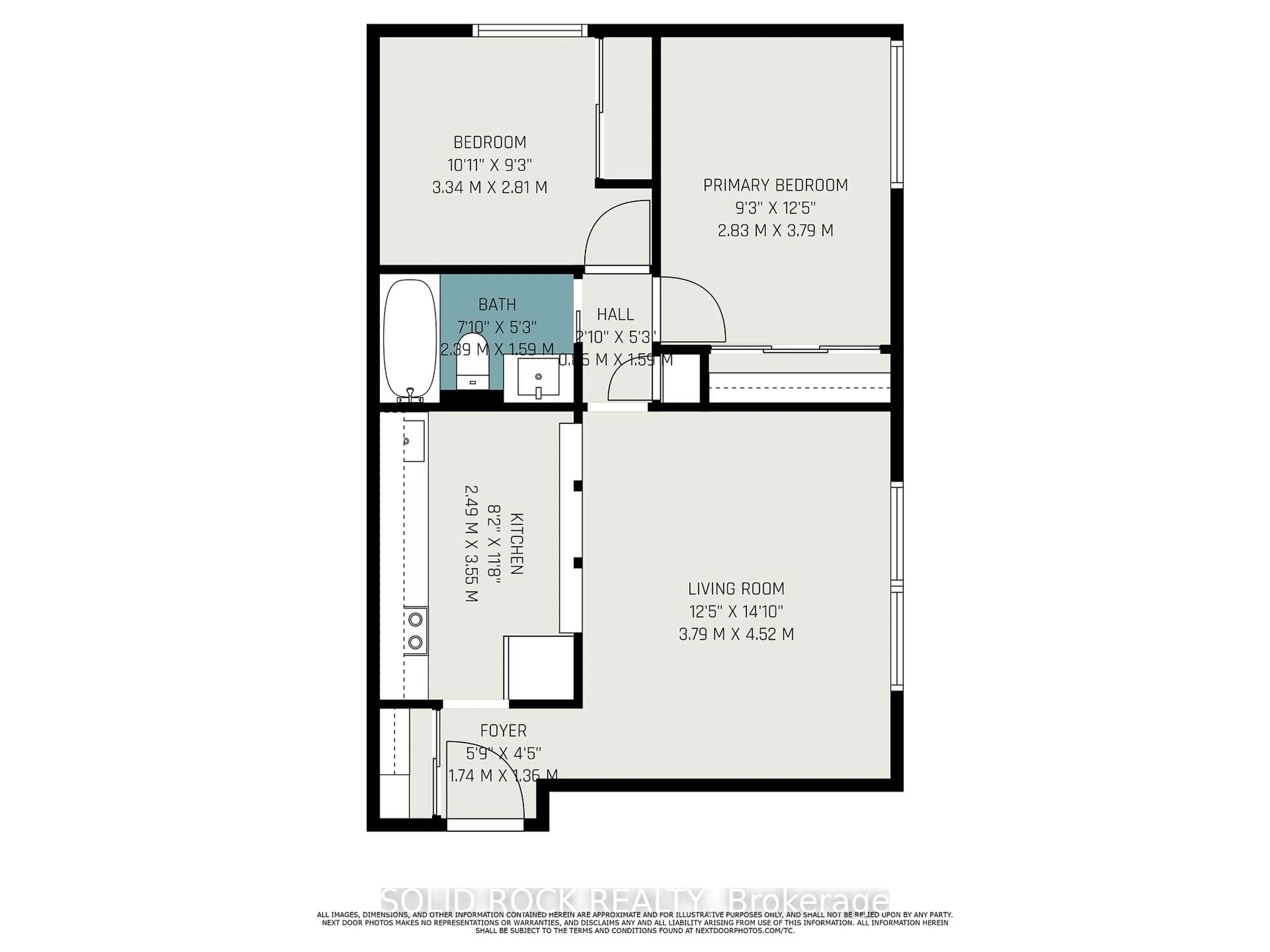 Floor plan for 47 Sumac St #14, Ottawa Ontario K1J 7T7