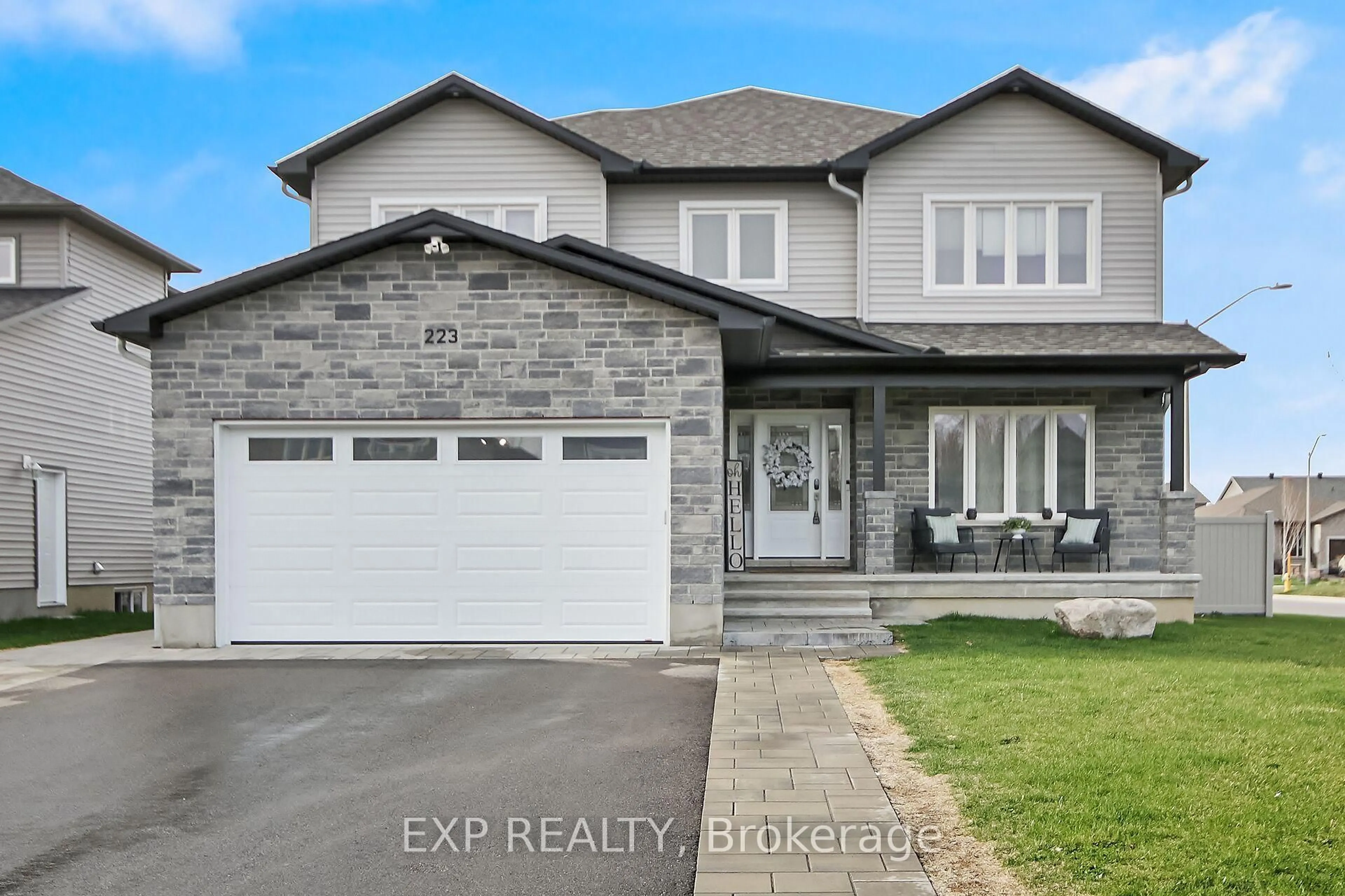 Home with brick exterior material, street for 223 Station Tr, Russell Ontario K4R 0C9