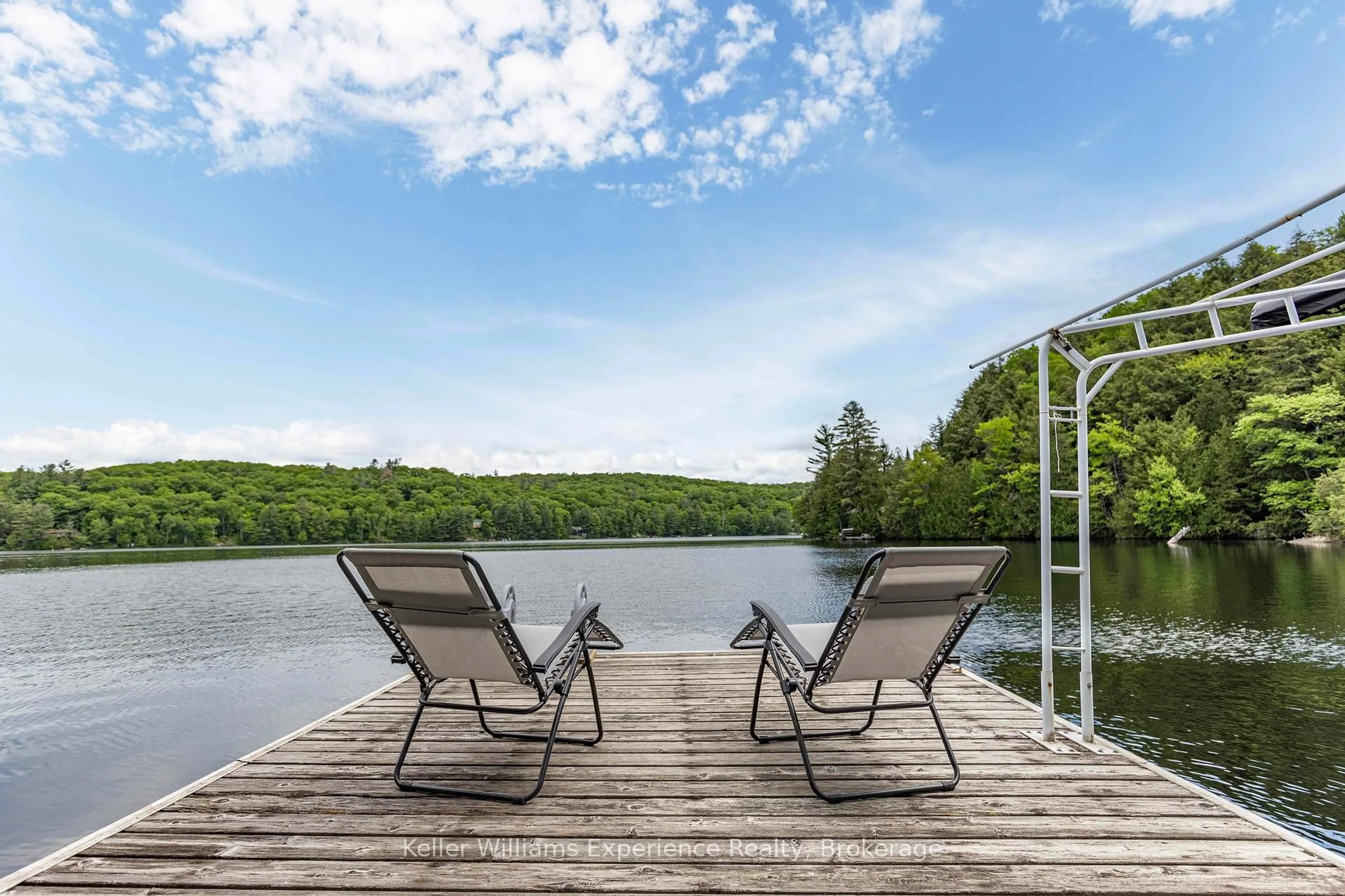 Patio, water/lake/river/ocean view for 1077 Friendship Lane, Algonquin Highlands Ontario K0M 1J2
