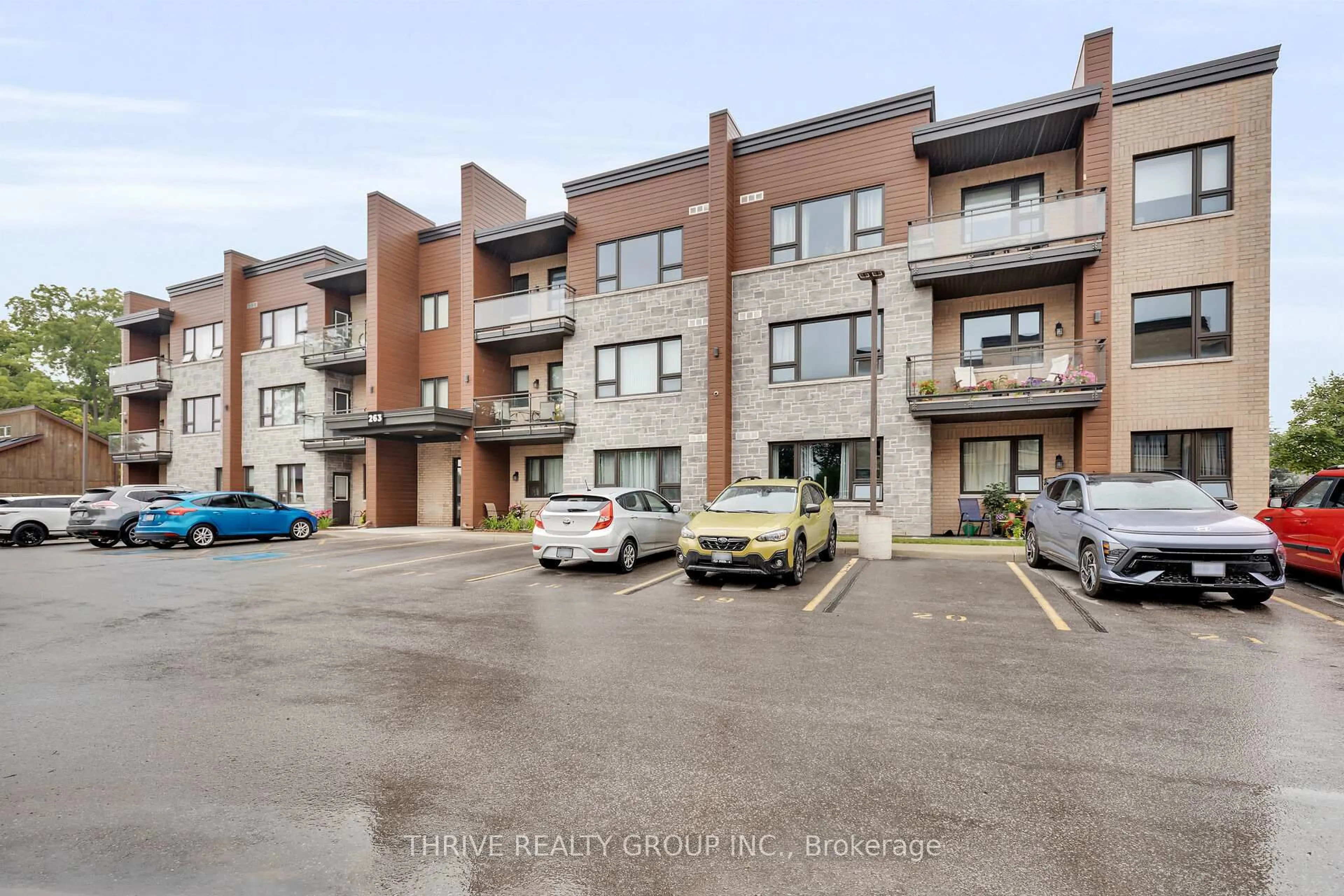 A pic from outside/outdoor area/front of a property/back of a property/a pic from drone, street for 263 Butler St #301, Lucan Biddulph Ontario N0M 2J0