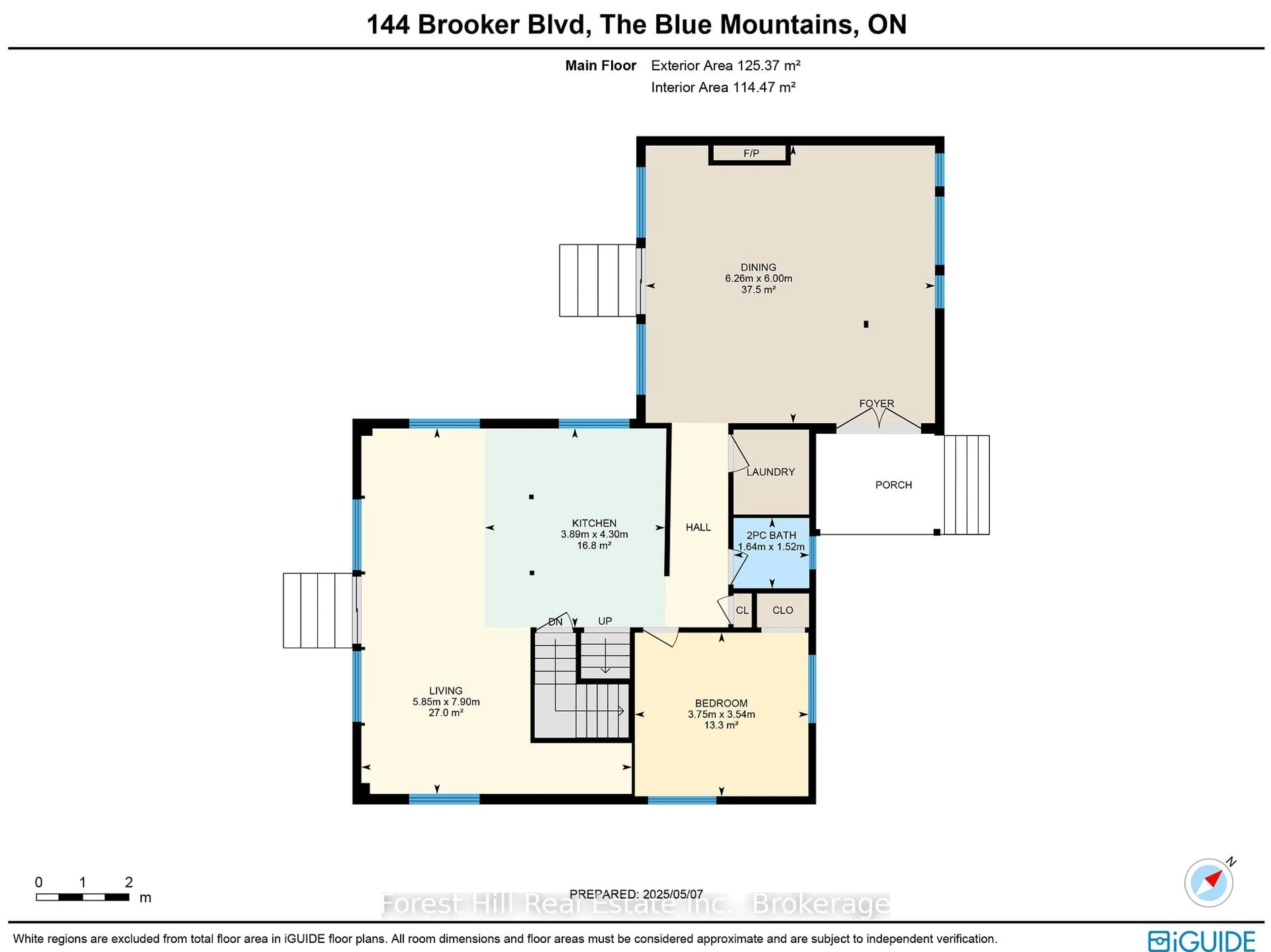 Floor plan for 144 Brooker Blvd, Blue Mountains Ontario L9Y 0L4