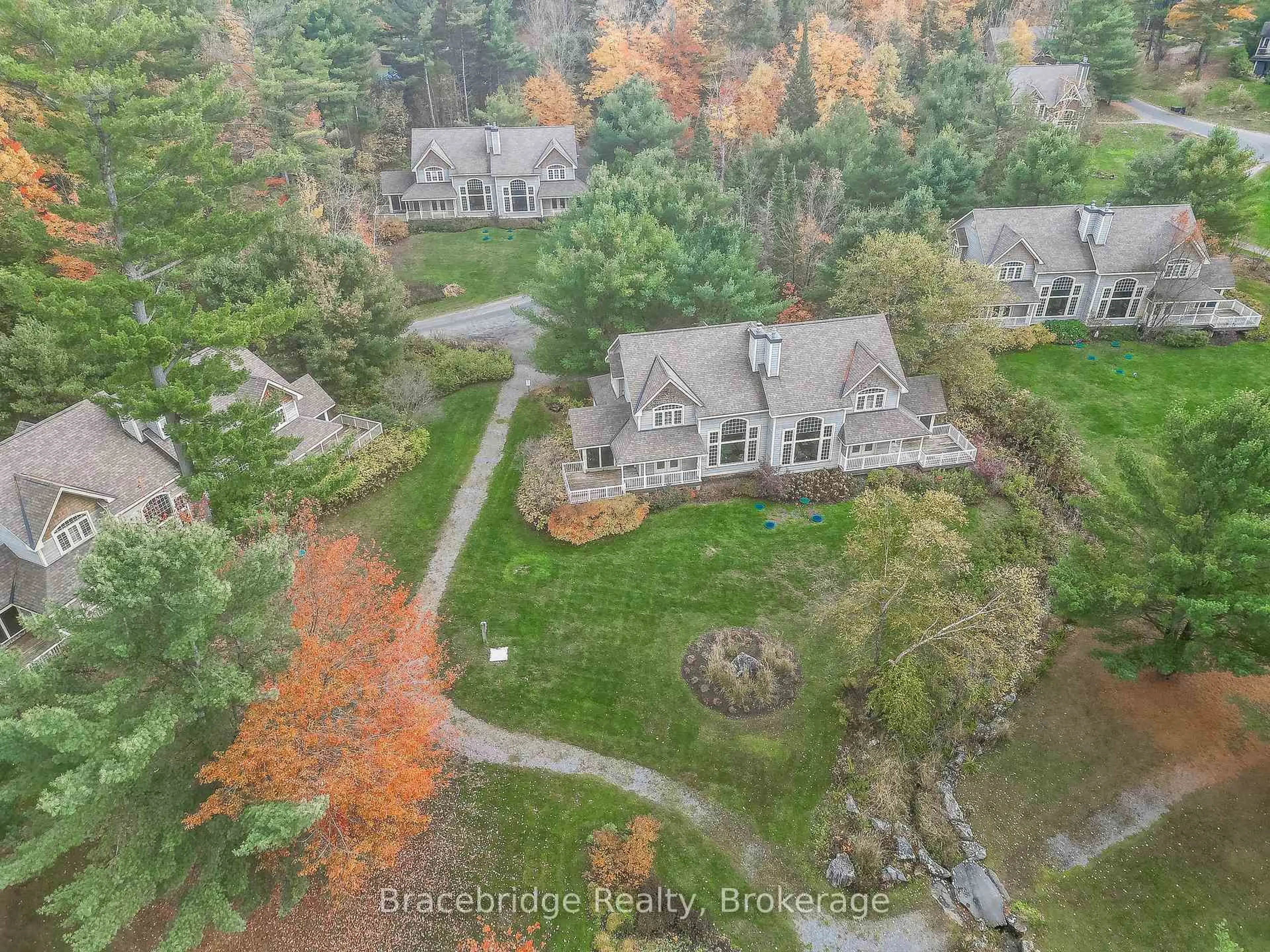 A pic from outside/outdoor area/front of a property/back of a property/a pic from drone, unknown for 3876 Muskoka Road 118 Rd #Carling 5 W3, Muskoka Lakes Ontario P0B 1J0